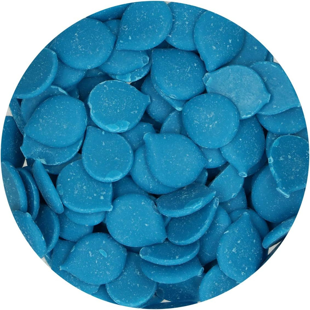 FunCakes Deco Melts Blue - AZO Free Baking Melts, 250g