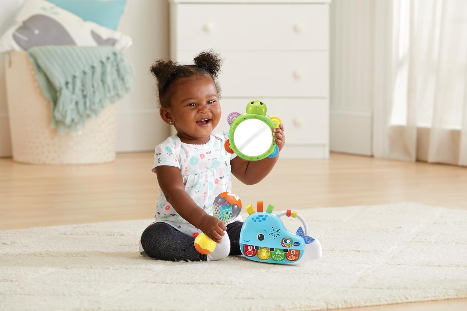 VTech Baby Ocean Buddies Animal Band - Interactive Musical Toy for 3 Months+ 5