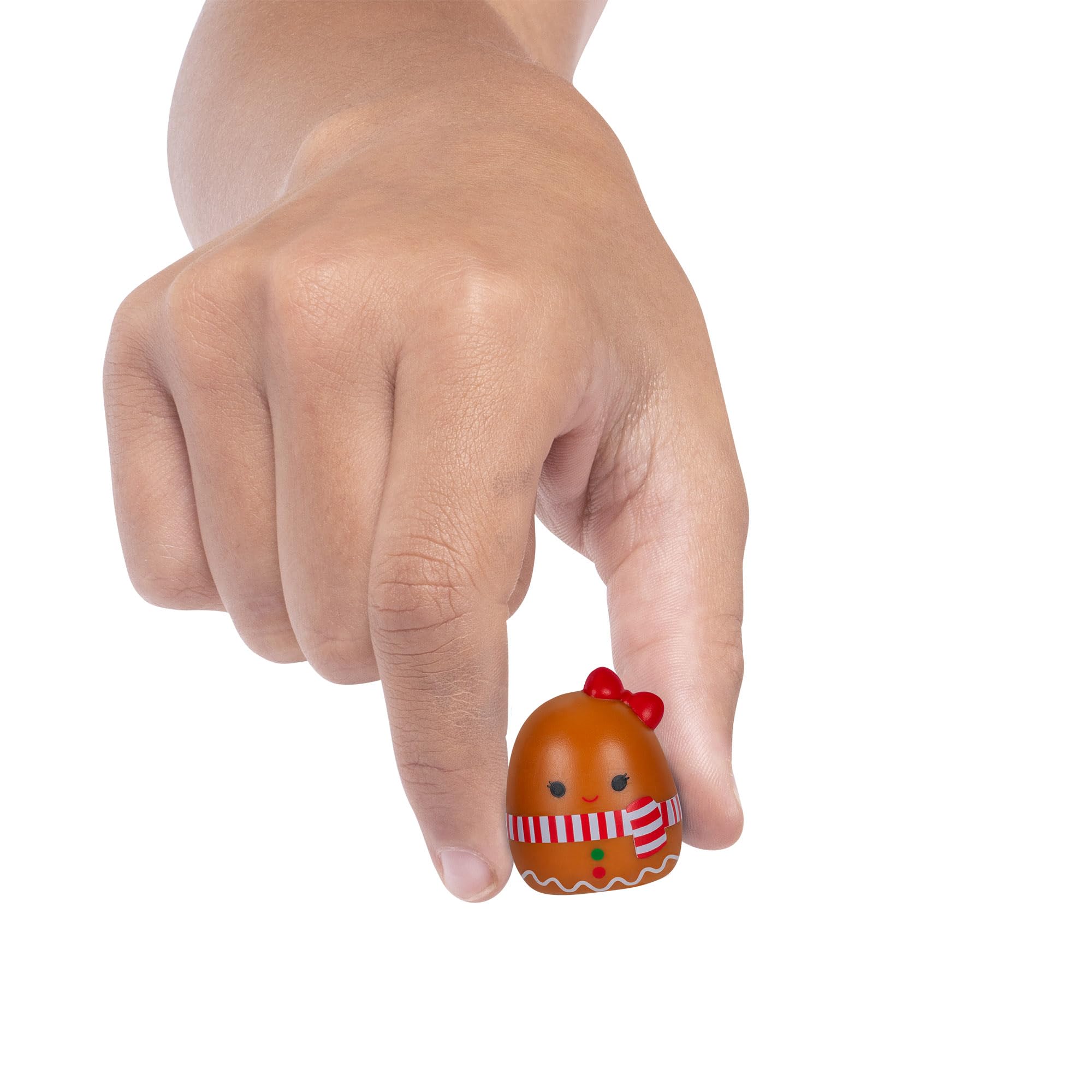 Squish-a-longs Holiday Advent Calendar 24 Day Countdown - 24 Mini-Squish Collectibles with Ring Accessory (Wave 3) 3