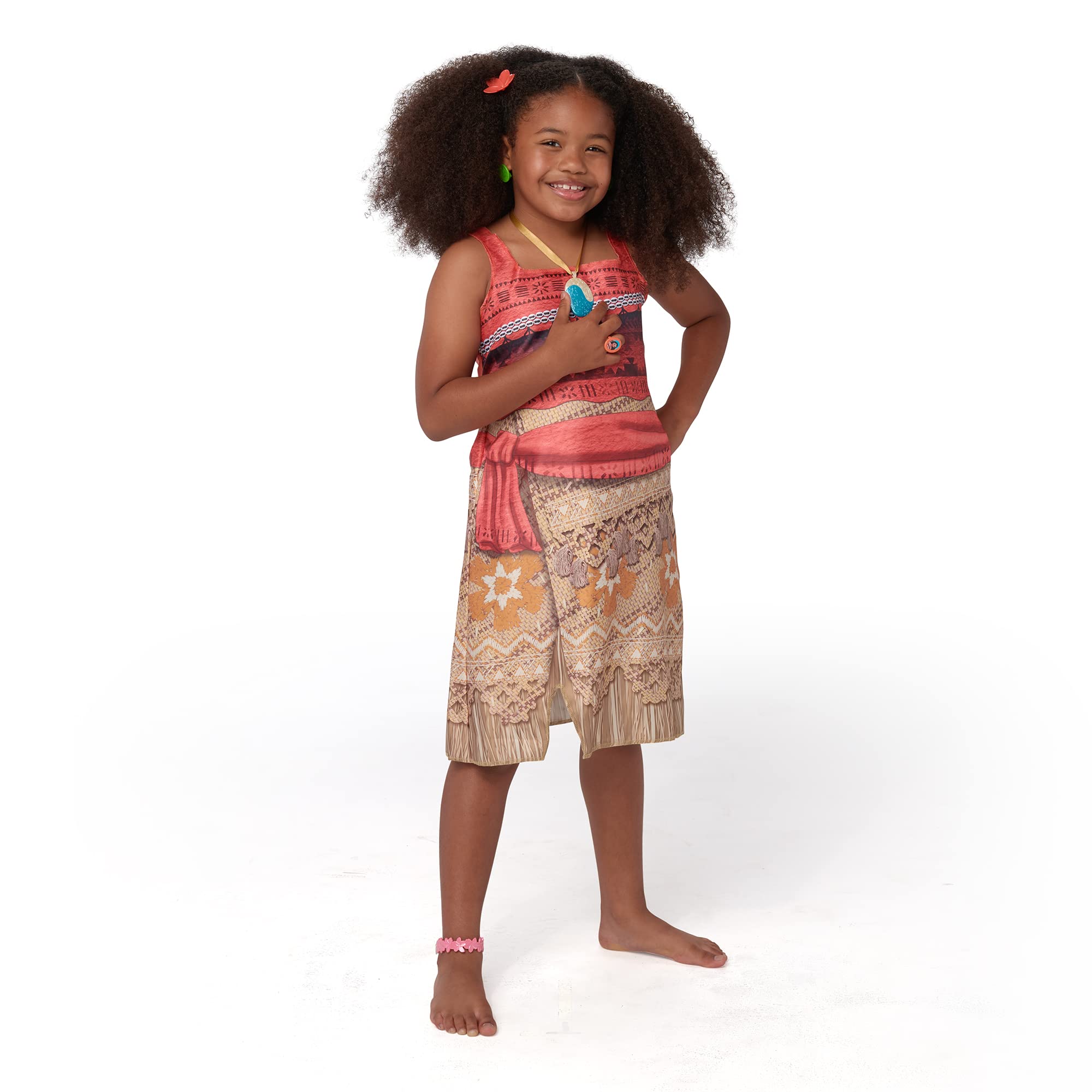 Disney Princess Moana Dress Up Trunk - 11 Pieces | Ages 3-6 Years 2