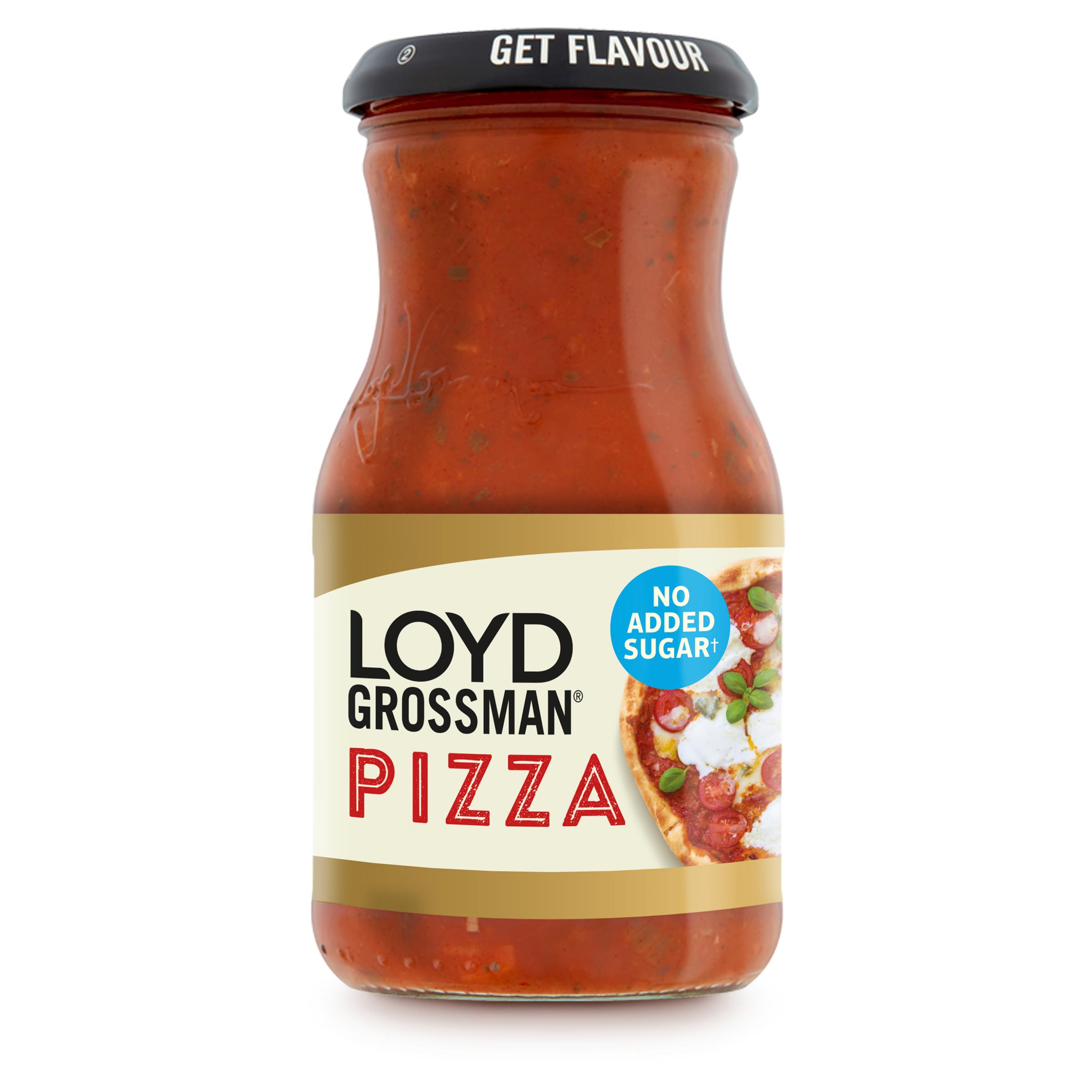 Loyd Grossman Rich Tomato, Basil and Oregano Pizza Topping Sauce - Authentic Italian Flavour | 350g Jar 4