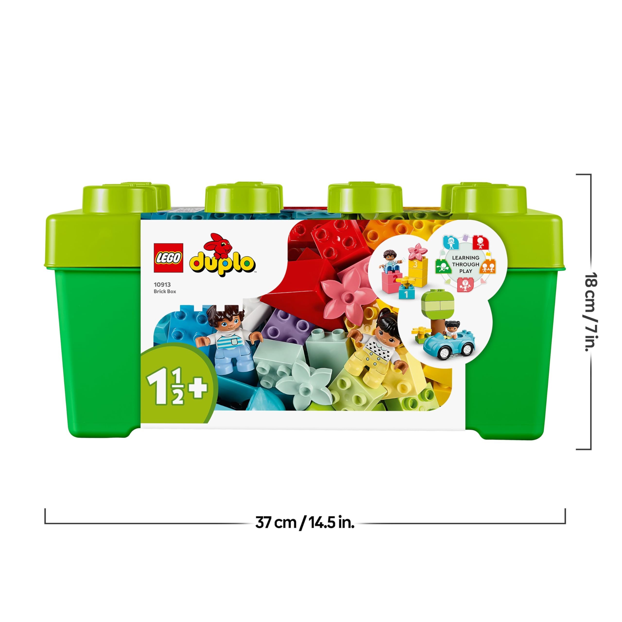 LEGO DUPLO Classic Brick Box Set 10913 - 65 Pieces, Ages 1.5+ 7