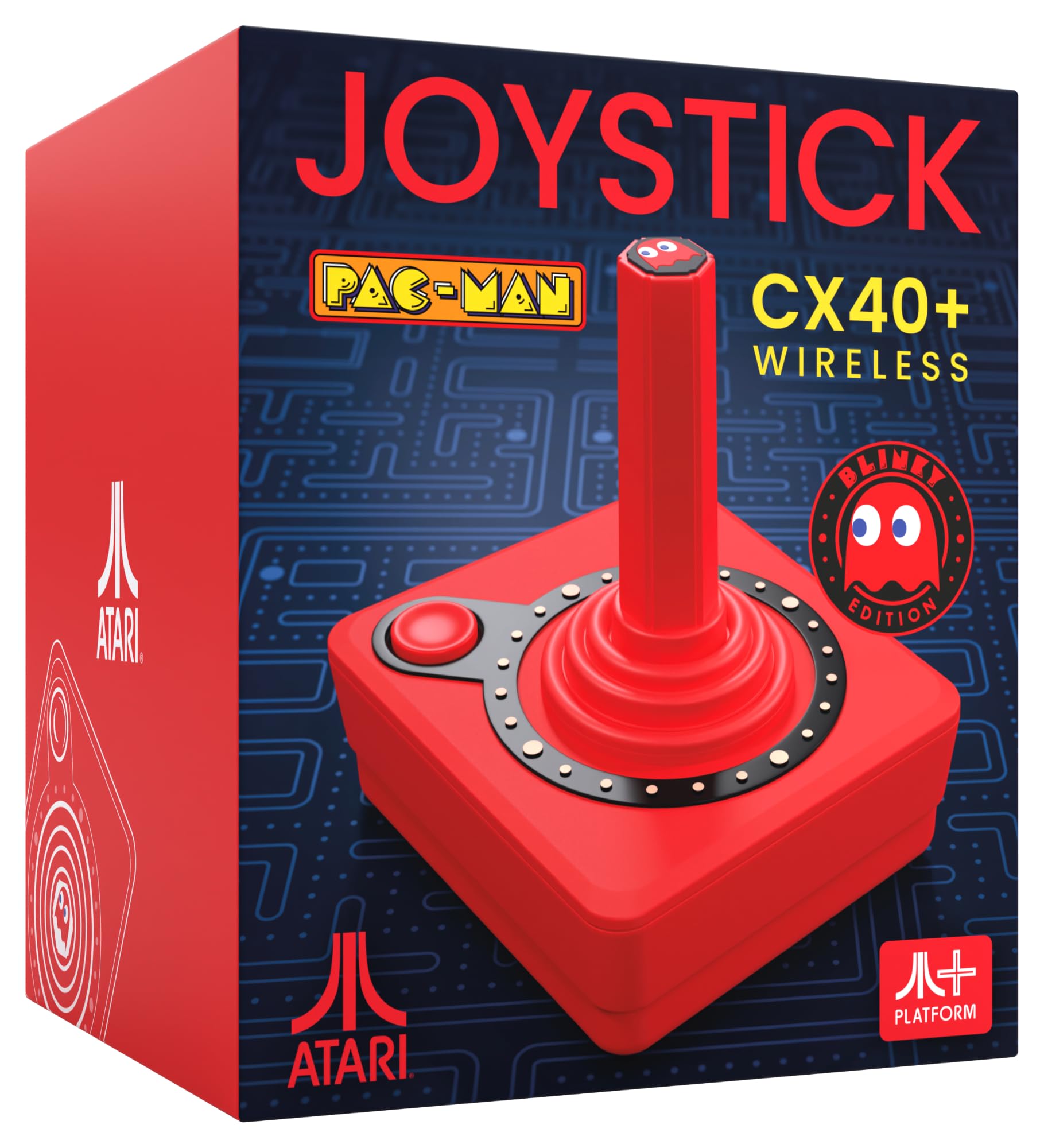 Pac-Man - Atari CX40+ Wireless Joystick Red 1