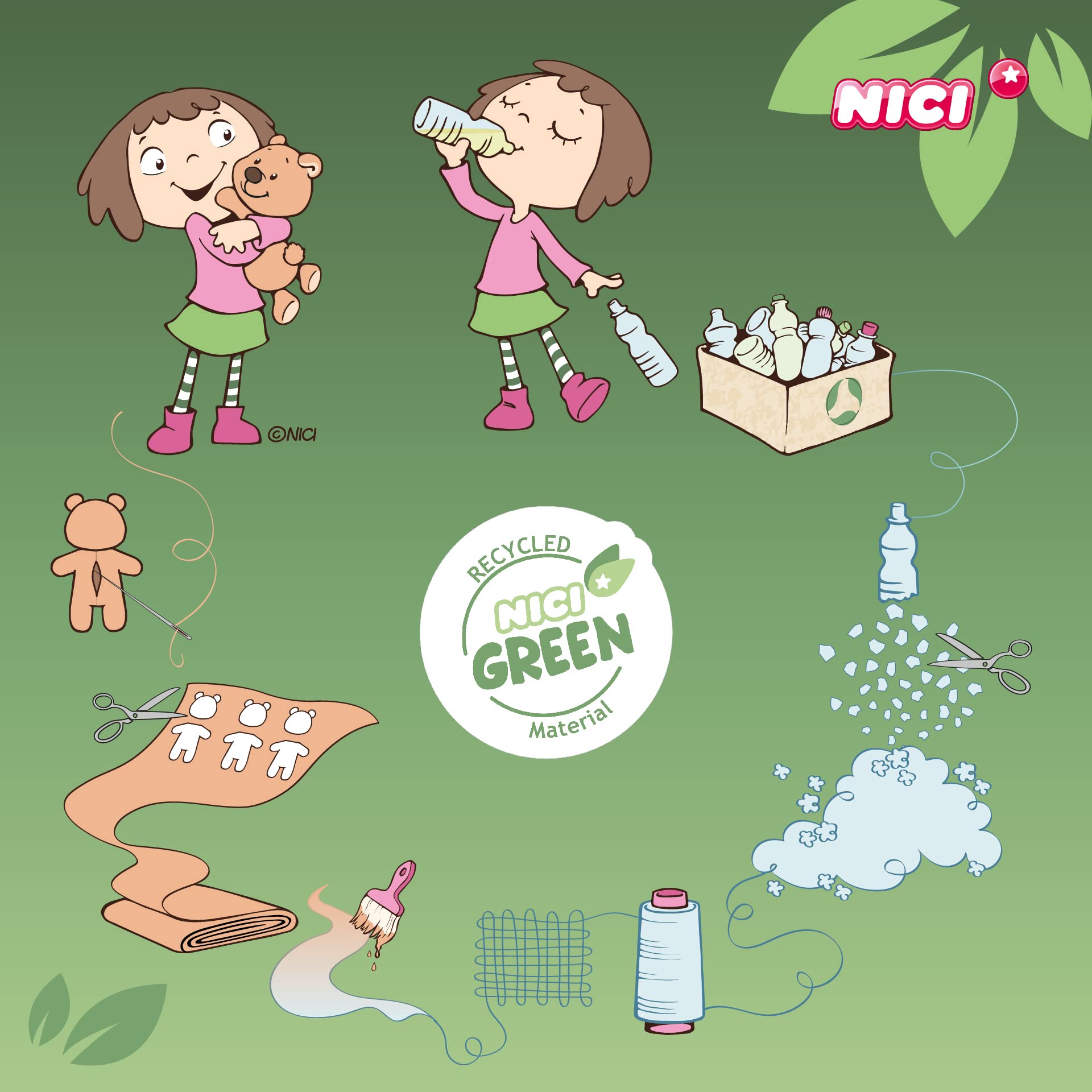 NICI Theodor & Friends Somna Sheep Soft Toy, 22cm, RPET Sustainable Plush 7