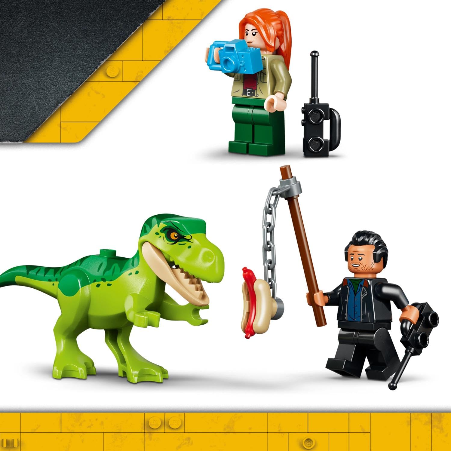 LEGO Jurassic World Young T. rex Transport Truck Building Set - Ages 4+ 3