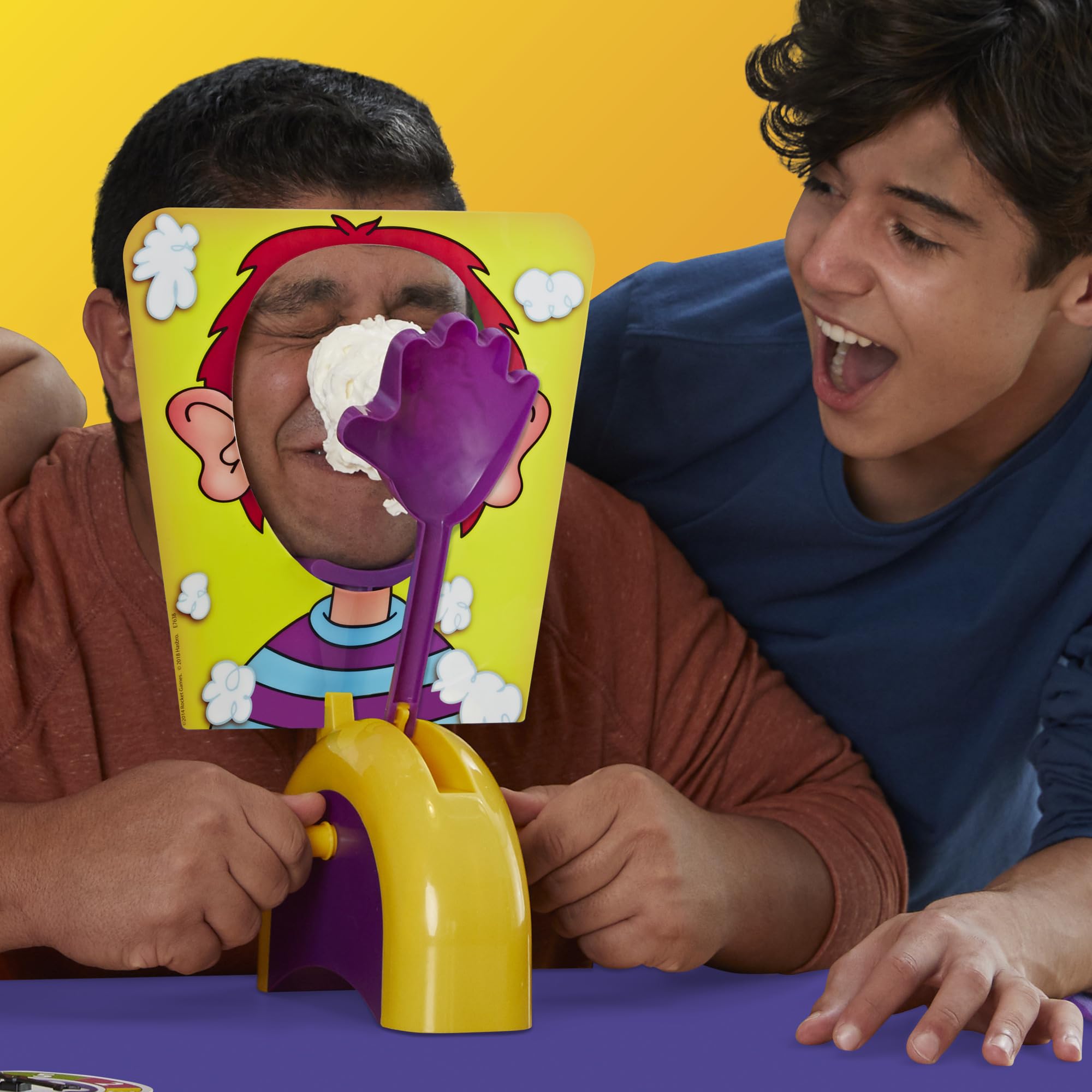 Hasbro Pie Face Whipped Cream Family Board Game