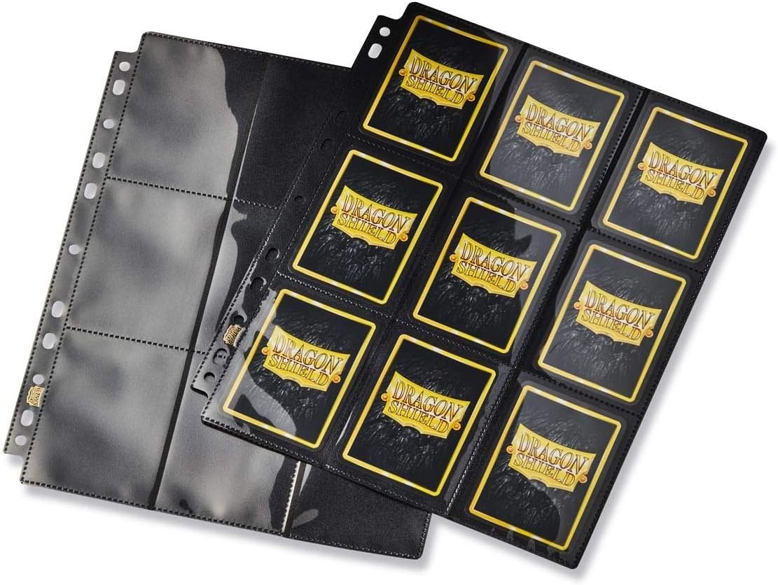 Dragon Shield 18-Pocket Sideloading Binder Seiten - Transparent, 50er-Pack 3
