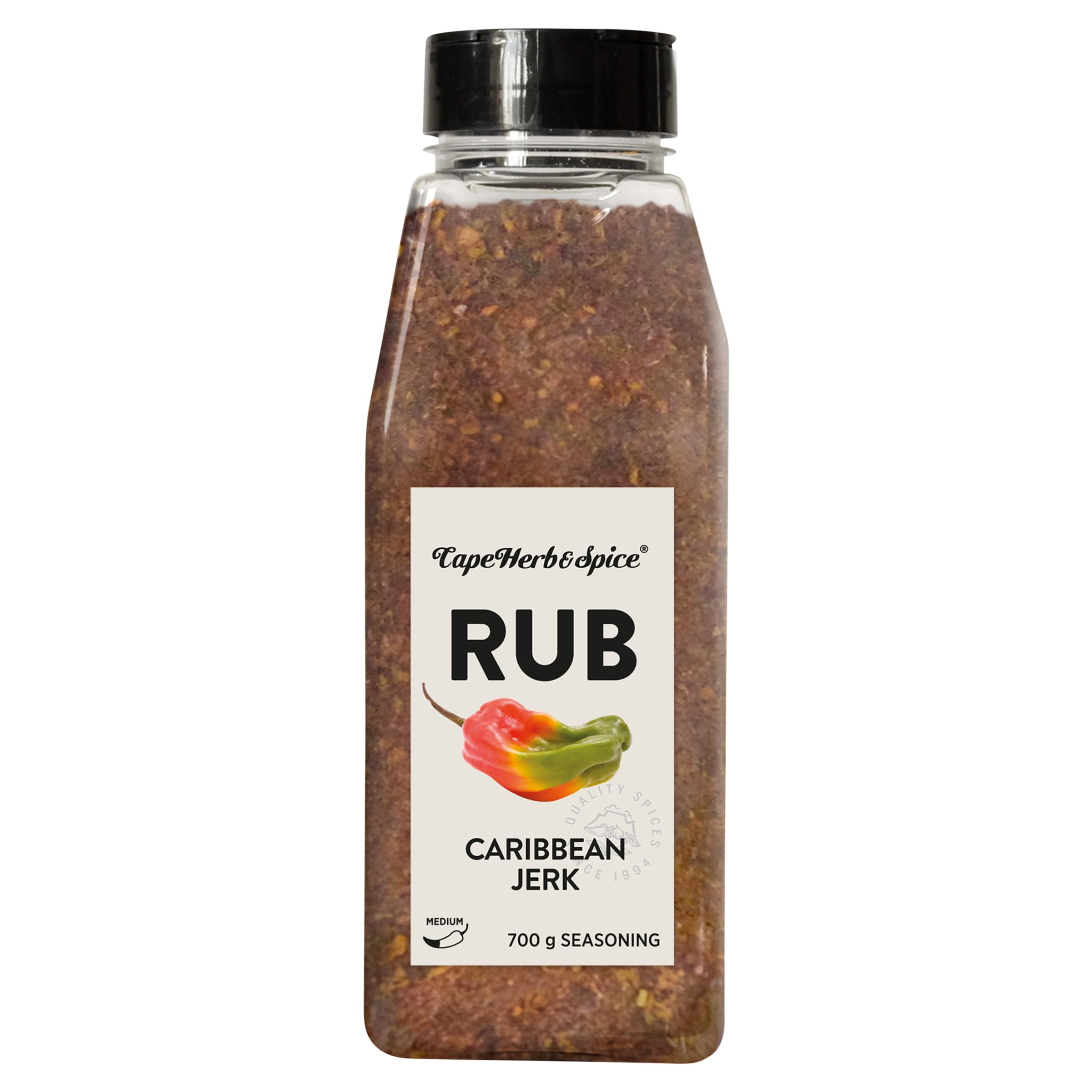 Cape Herb & Spice Caribbean Jerk Seasoning Powder - Sweet Heat Balance | 700 g