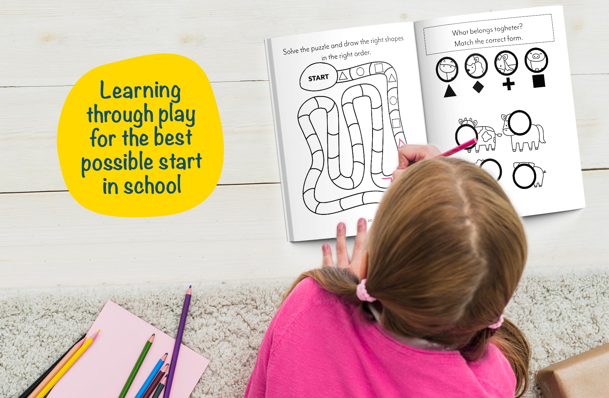 Abby Lyon BIG XXL Preschool Workbook - 222+ Activities, Letter Tracing, Numbers | Ages 3-5 3
