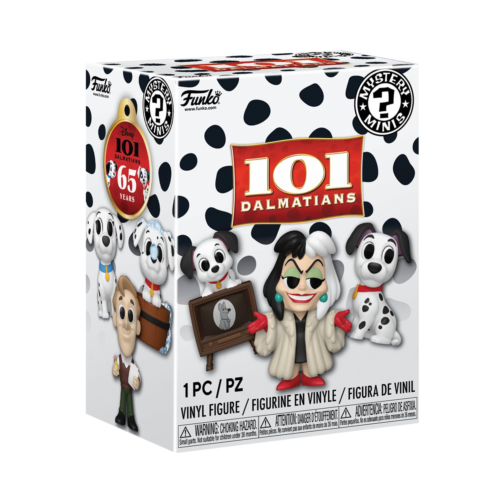 Funko Mystery Mini: Disney 101 Dalmatians Vinyl Figure Blind Box | 3.4 Inches 1