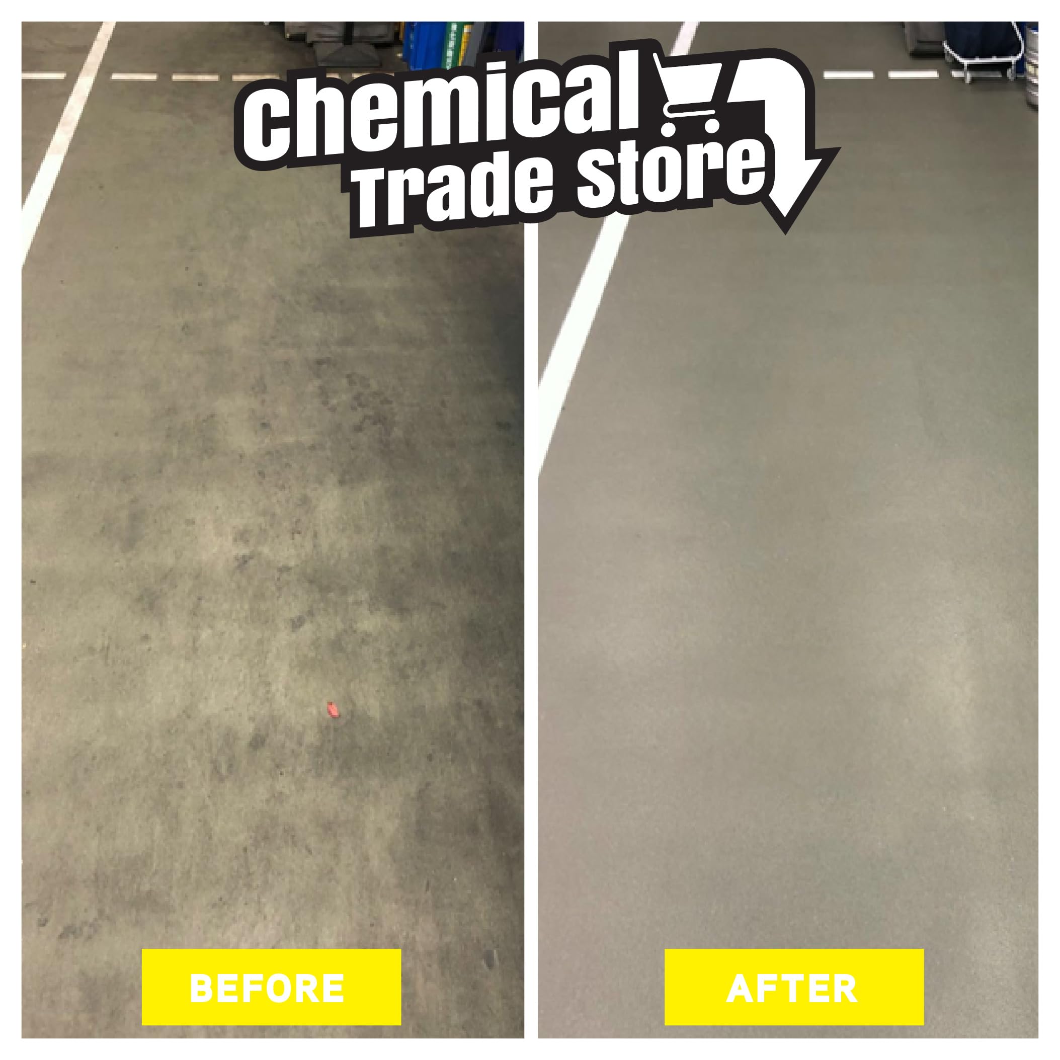 Chemical Trade Store Lemon Floor Gel - Industrial Strength Cleaner | 1L | Streak Free 3