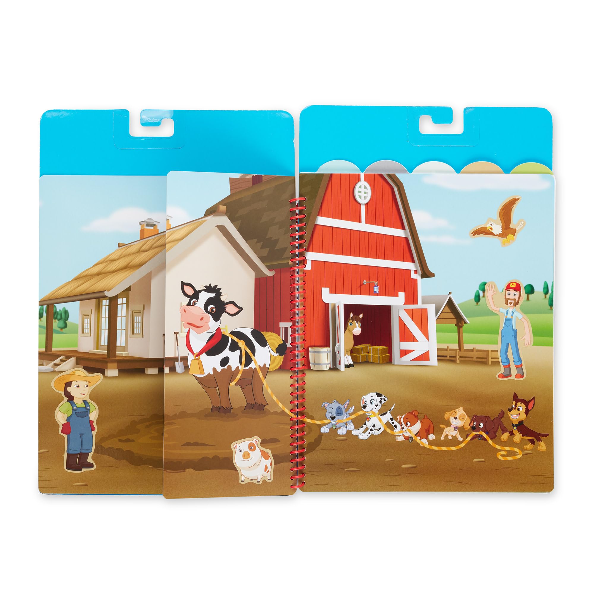 Melissa & Doug PAW Patrol Reusable Stickers Adventure Bay Activity Pad | 164 Stickers 9