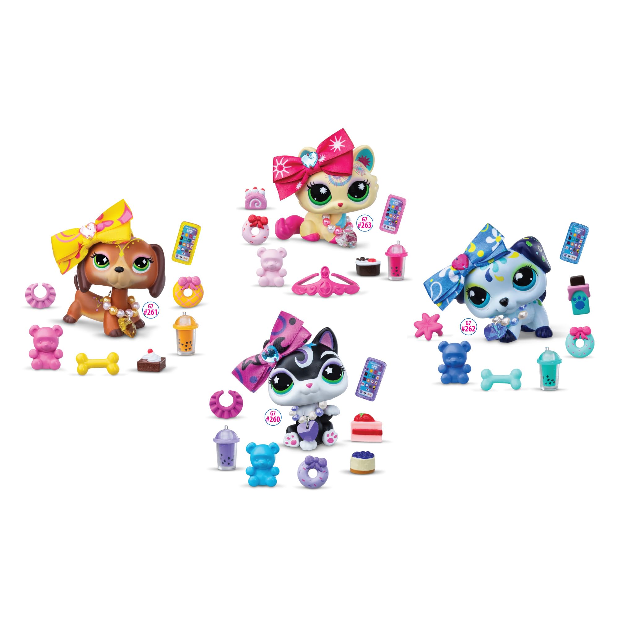 Littlest Pet Shop Series 4 Sweet and Stylish Collection - Deluxe Siamese Bobble Head Pet 4