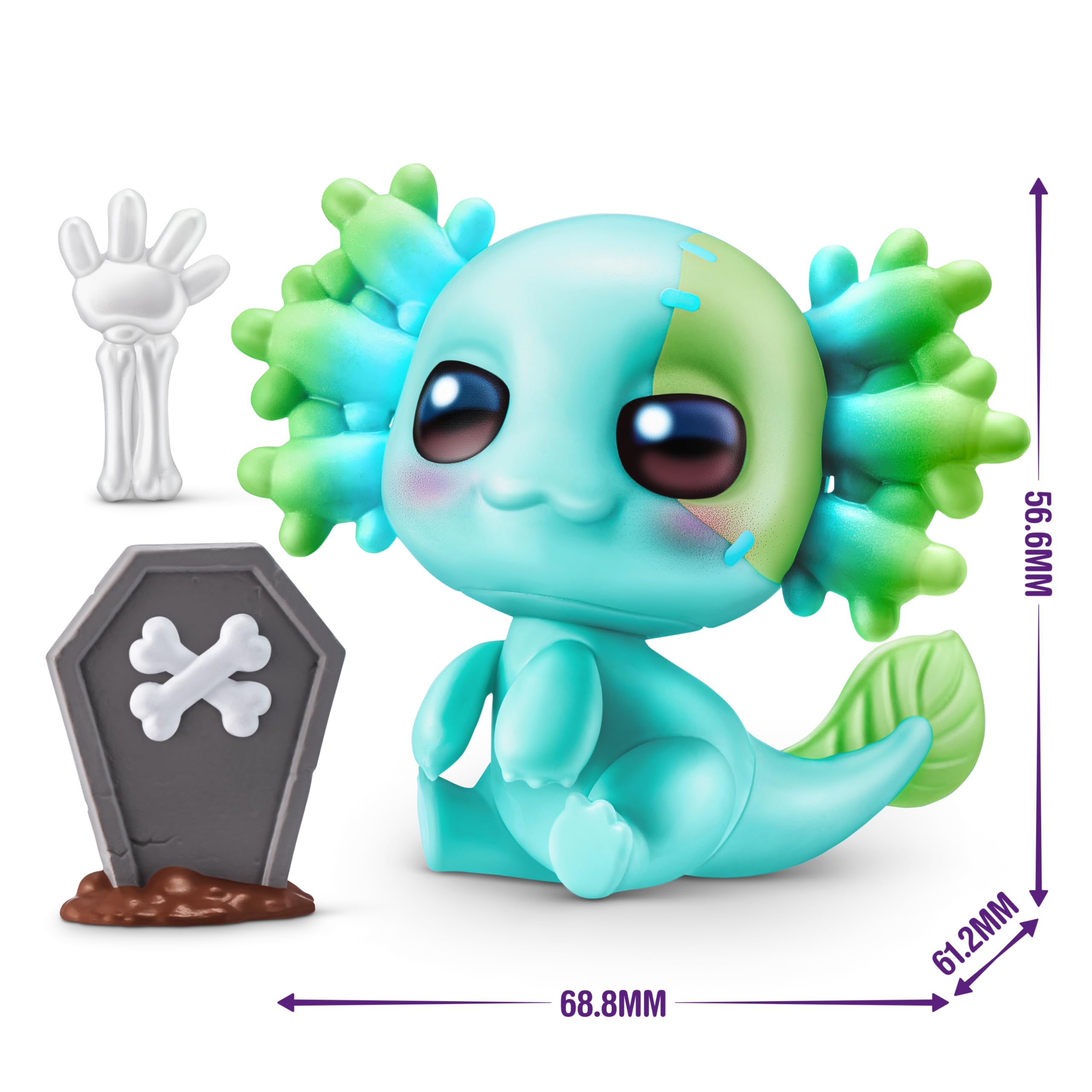 5 Surprise A-LOT-A AXOLOTLS by ZURU - Unbox 2 Capsules | Series 1 Miniature Figure 2