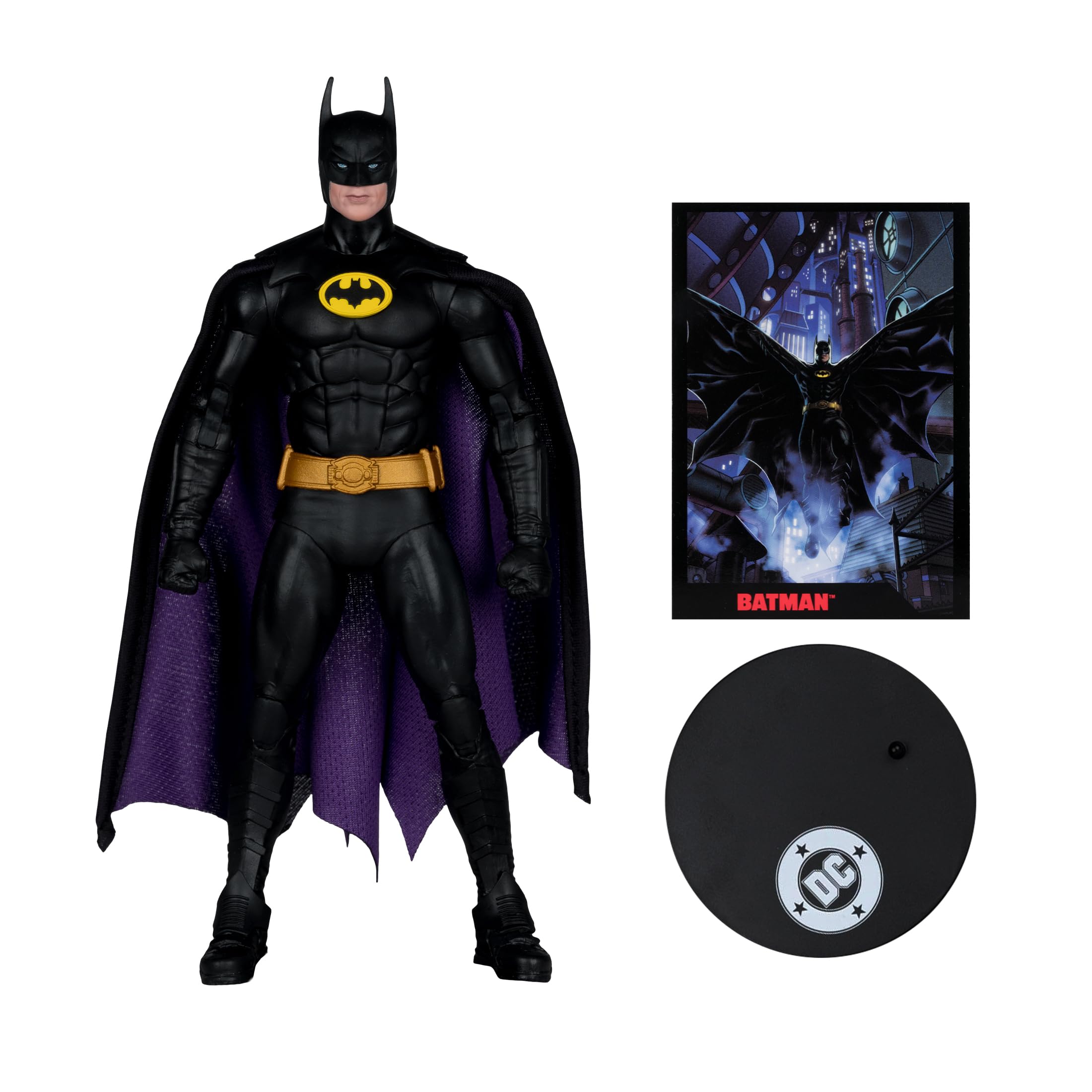 McFarlane Toys DC Direct Batman (Batman 89) 7in Action Figure with Comic | Multicolor Plastic | Ages 12+