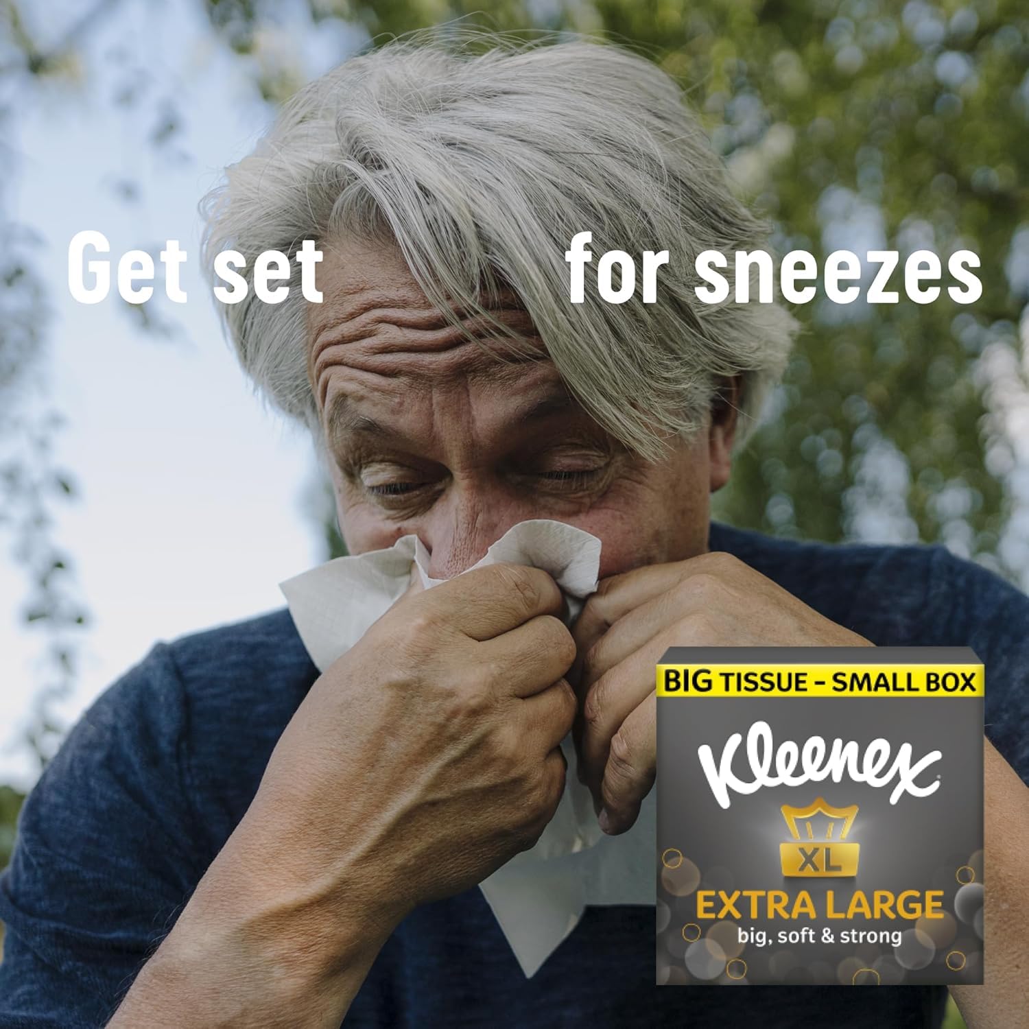 Kleenex - Extra Large Facial Tissues in Compact Twin Box 6