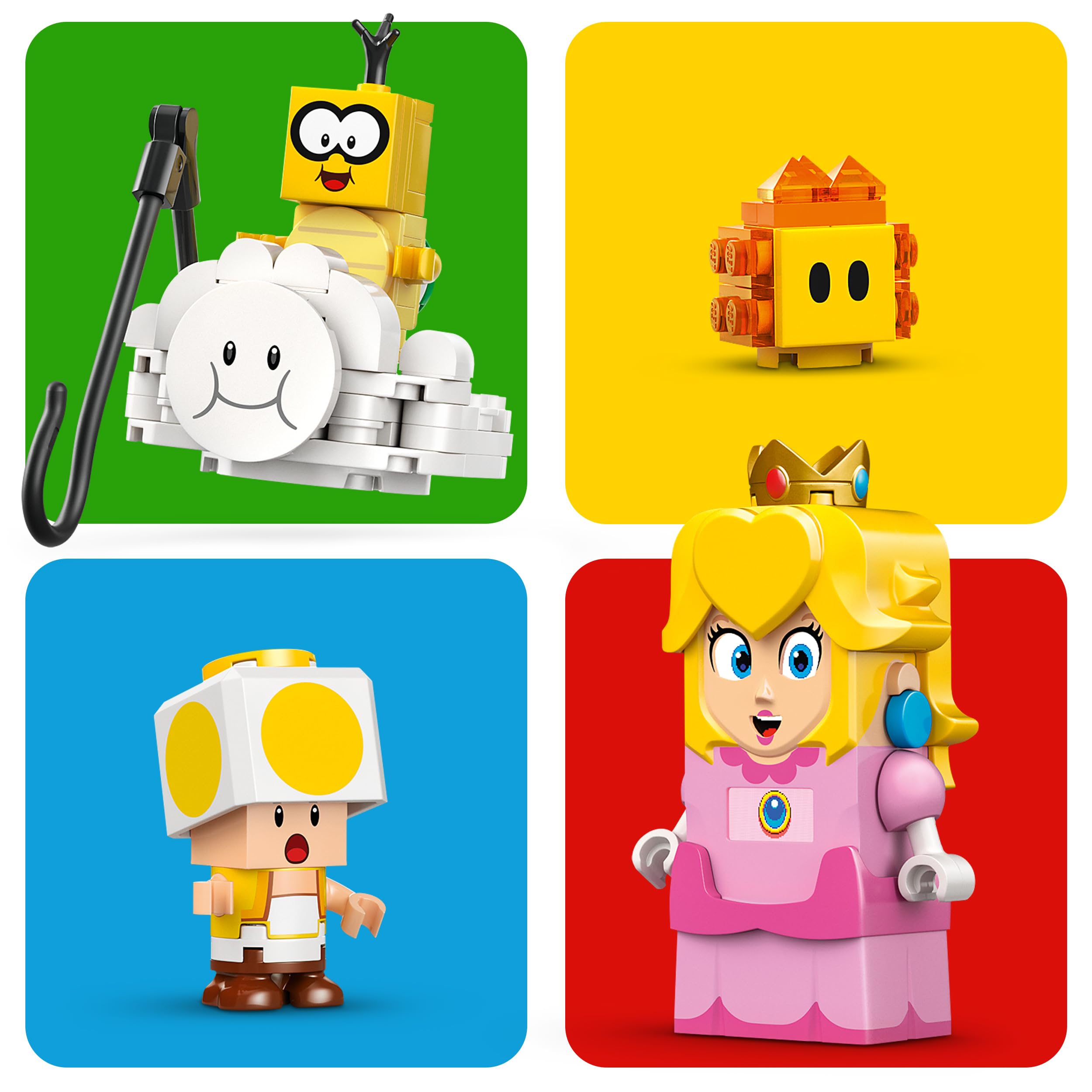 LEGO Super Mario Adventures with Interactive Peach Building Set | Model 71441 | Ages 6+ 6