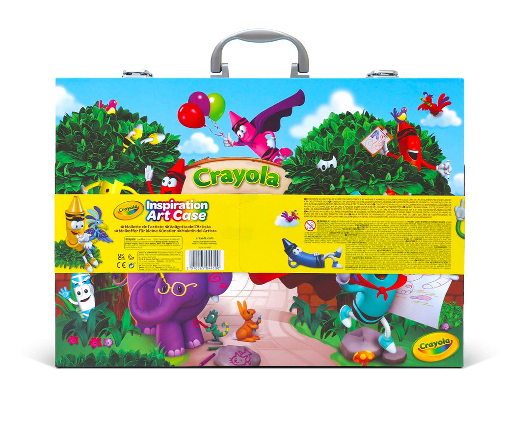 CRAYOLA Inspiration Art Case; 155 Künstlerbedarf, Buntstifte, Geschenk für Jungen und Mädchen