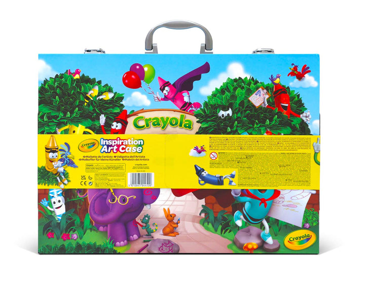 CRAYOLA Inspiration Art Case; 155 Künstlerbedarf, Buntstifte, Geschenk für Jungen und Mädchen
