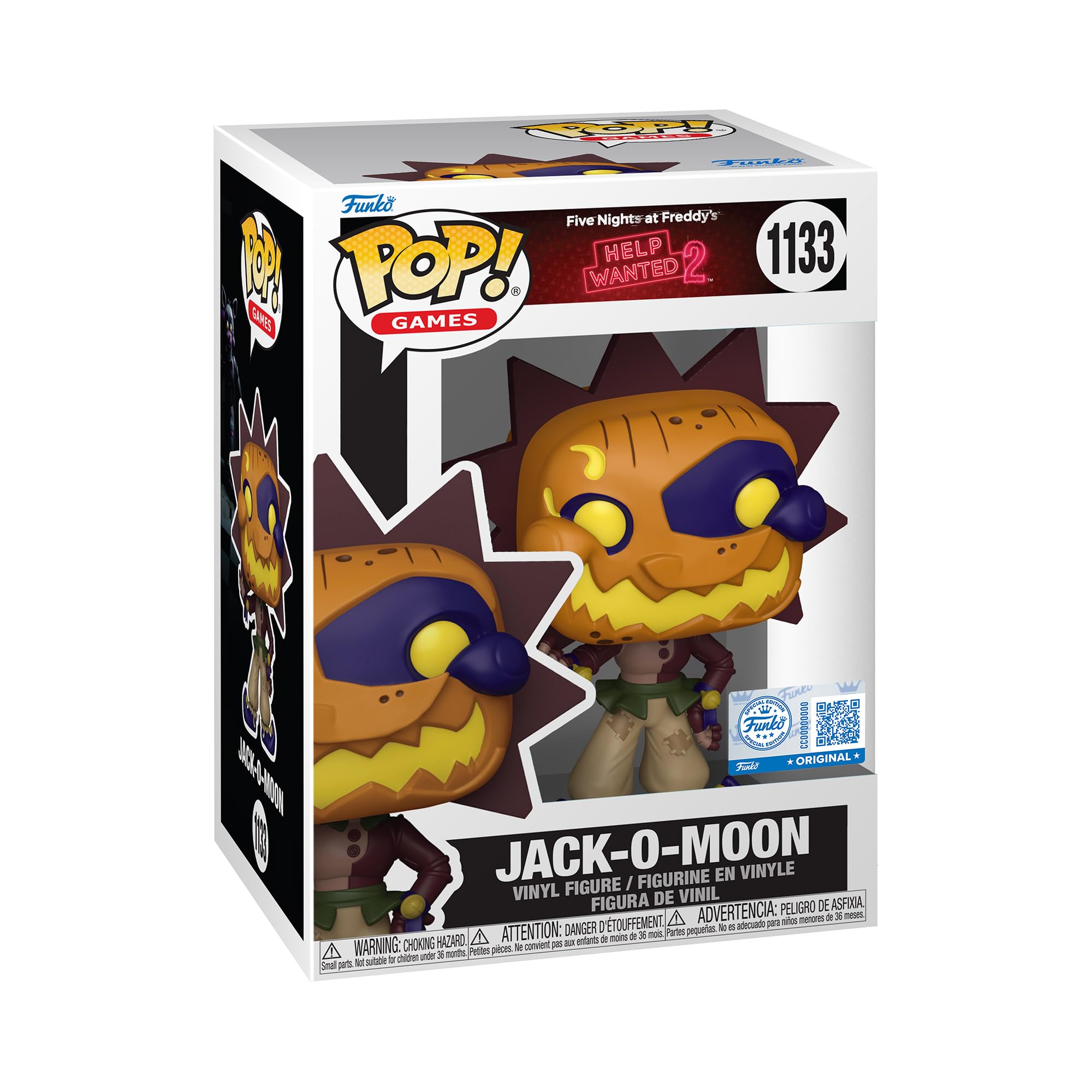 Funko Pop! Games: Five Nights at Freddy's - Jack-O-Moon Vinyl Figure | 3.75 in | Model 88555