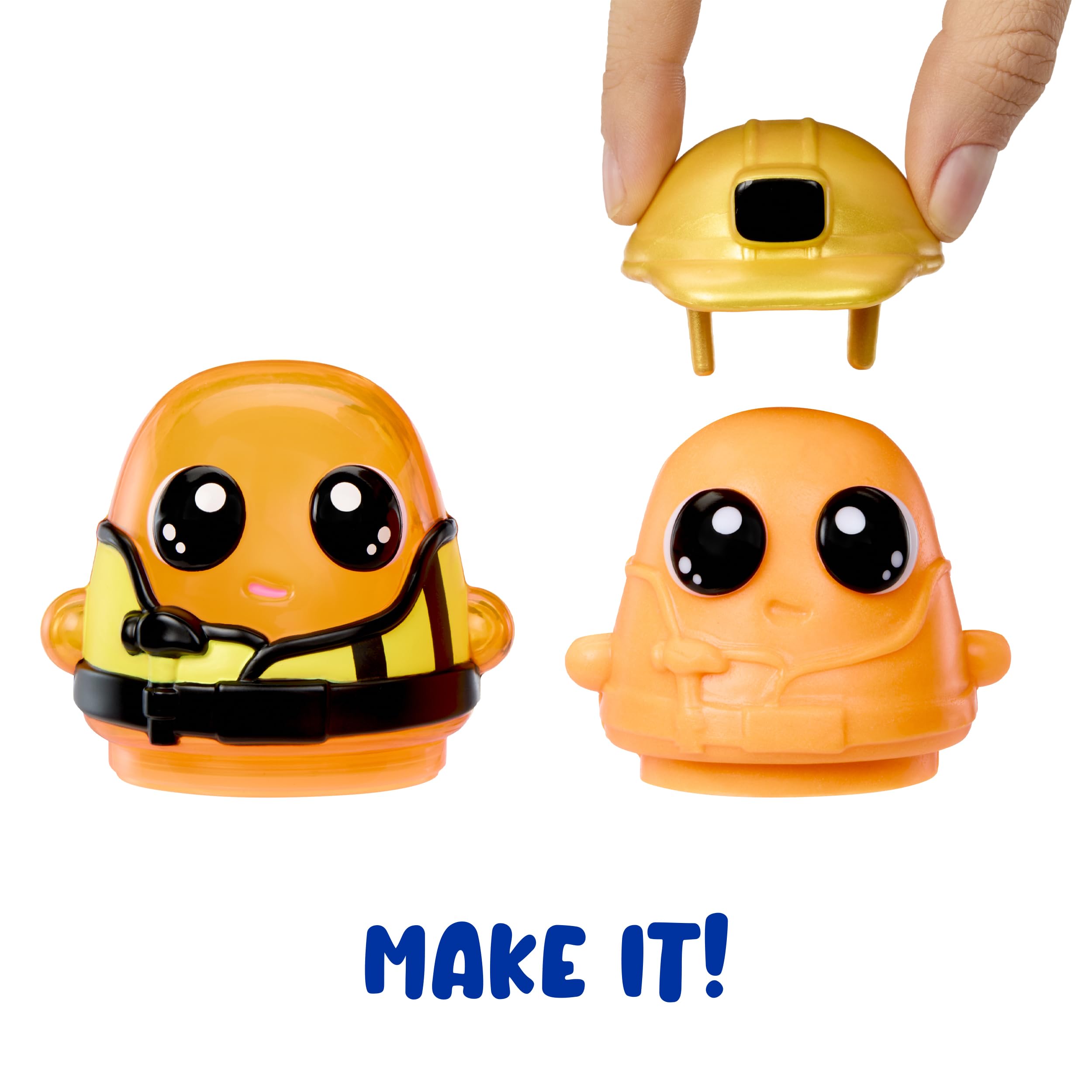 Dohkins Hero Pack Characters (Builder, Pirate, Fire Chief) - Never-Dry Dough | Ages 3+ 2