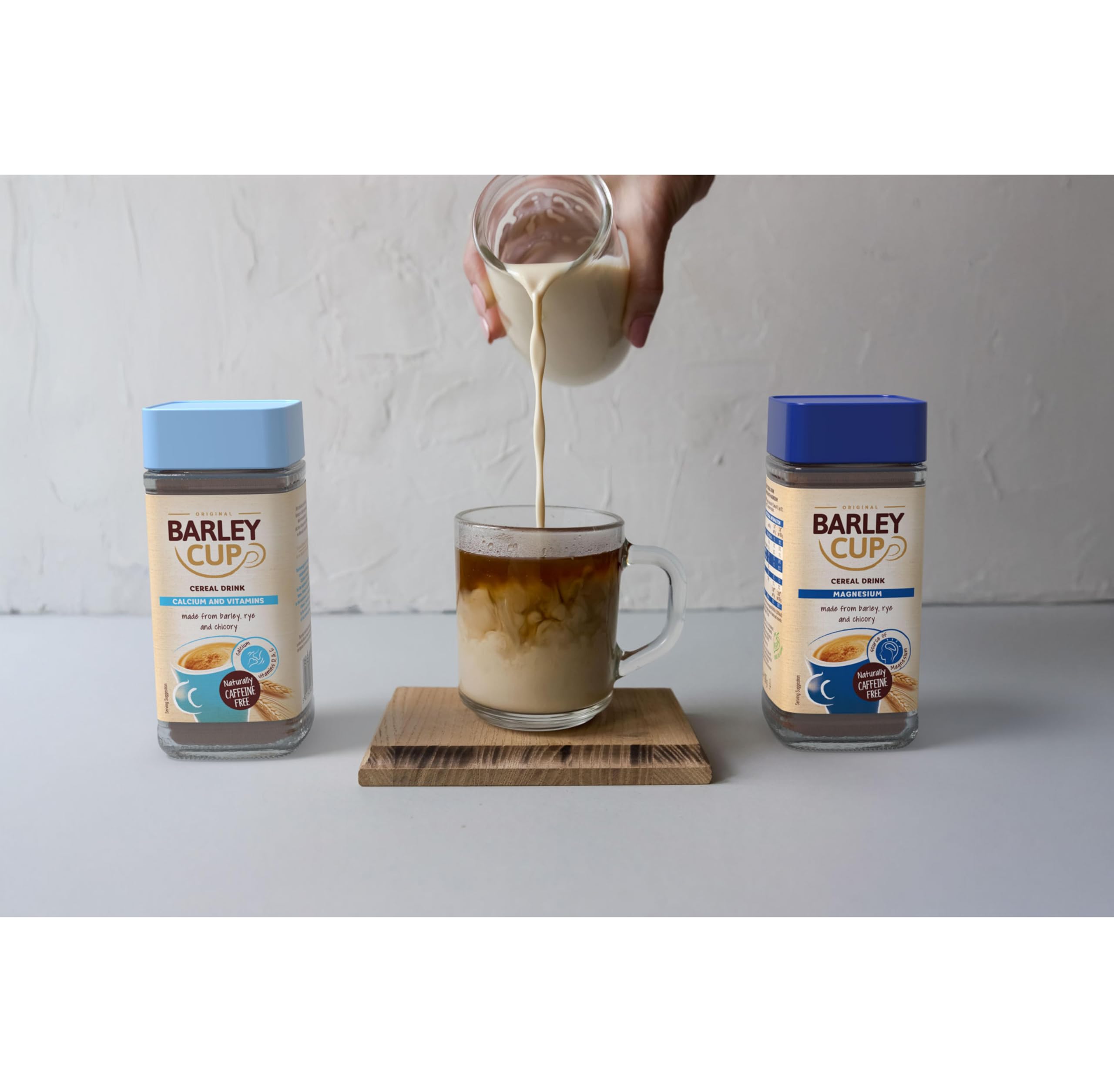 Barleycup Instant Grain Beverage - Caffeine-Free Coffee Alternative with Calcium & Vitamins, 100g 3