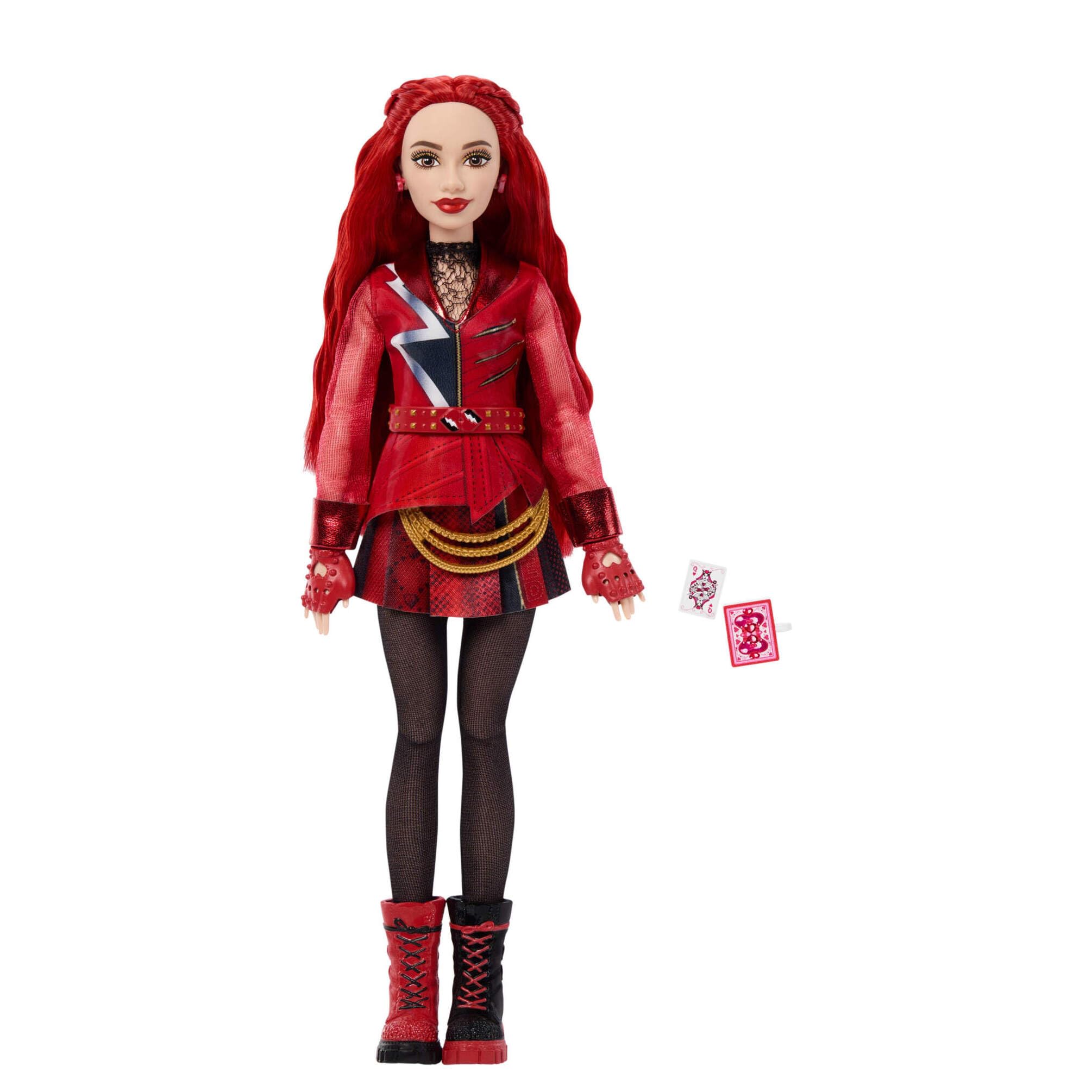 Mattel Disney Descendants: Wicked Wonderland Red Fashion Doll - Ages 4+ | 11 Posable Joints | Multicolor 6