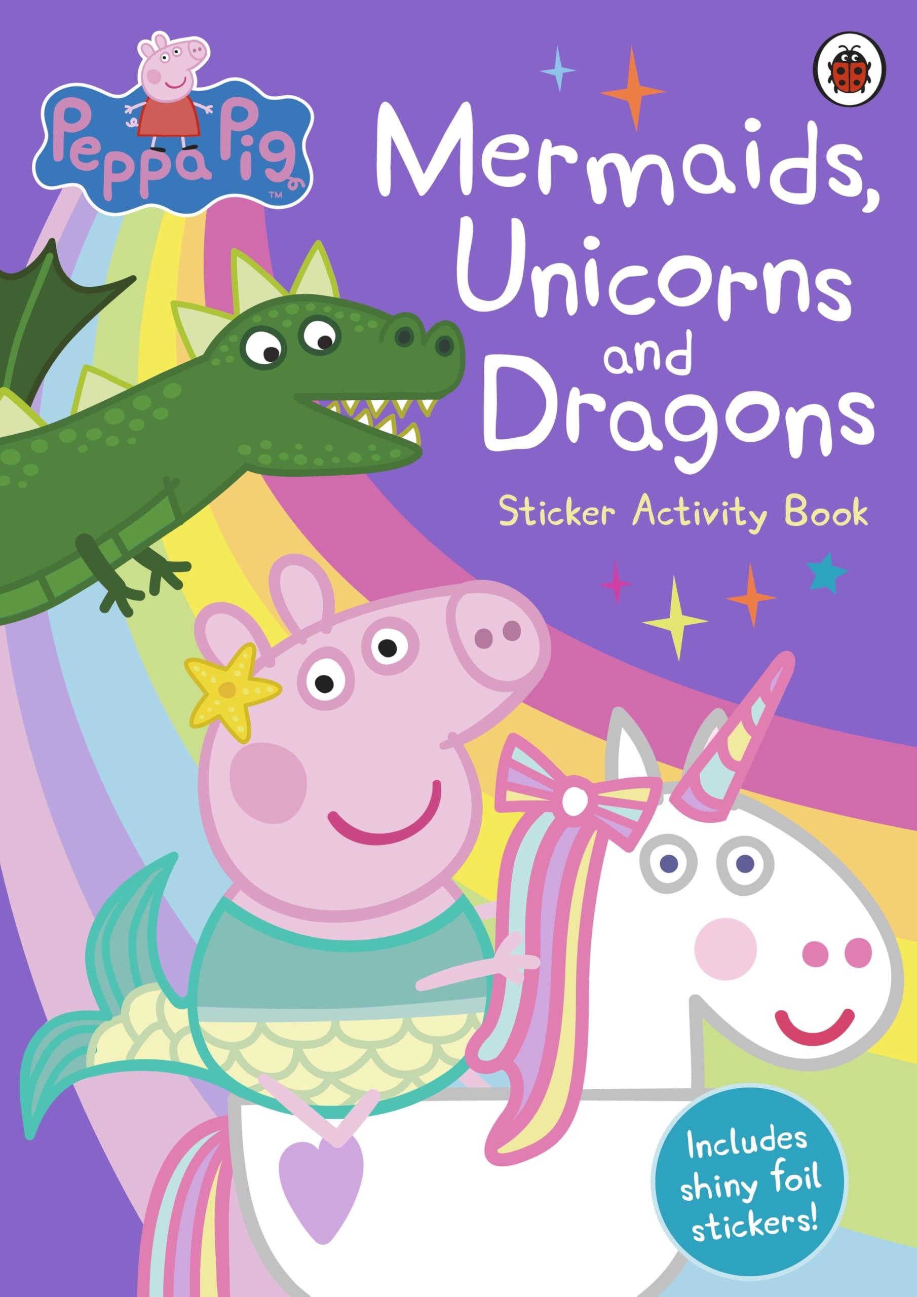 Peppa Pig Peppa Pig: Mermaids, Unicorns and Dragons Sticker Activity Book | Paperback | Ages 2-5 1