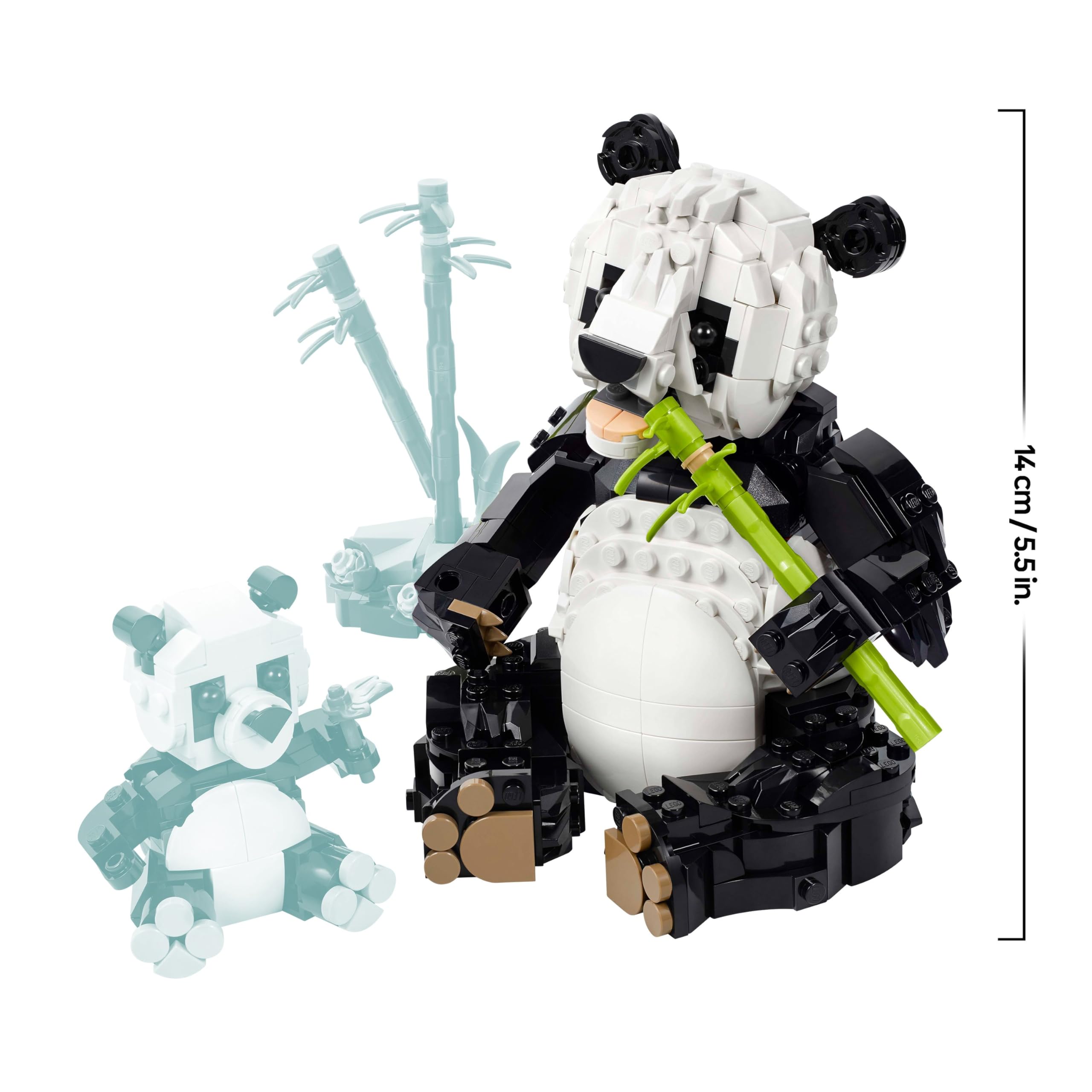 LEGO Creator 3in1 Wild Animals: Panda Family Toy Set 31165 | Ages 8+ 7