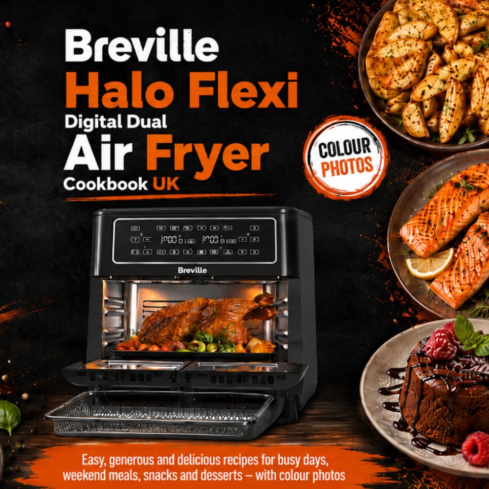 Lucas Meagher - Breville Halo Flexi Digital Dual Air Fryer Cookbook UK | Paperback