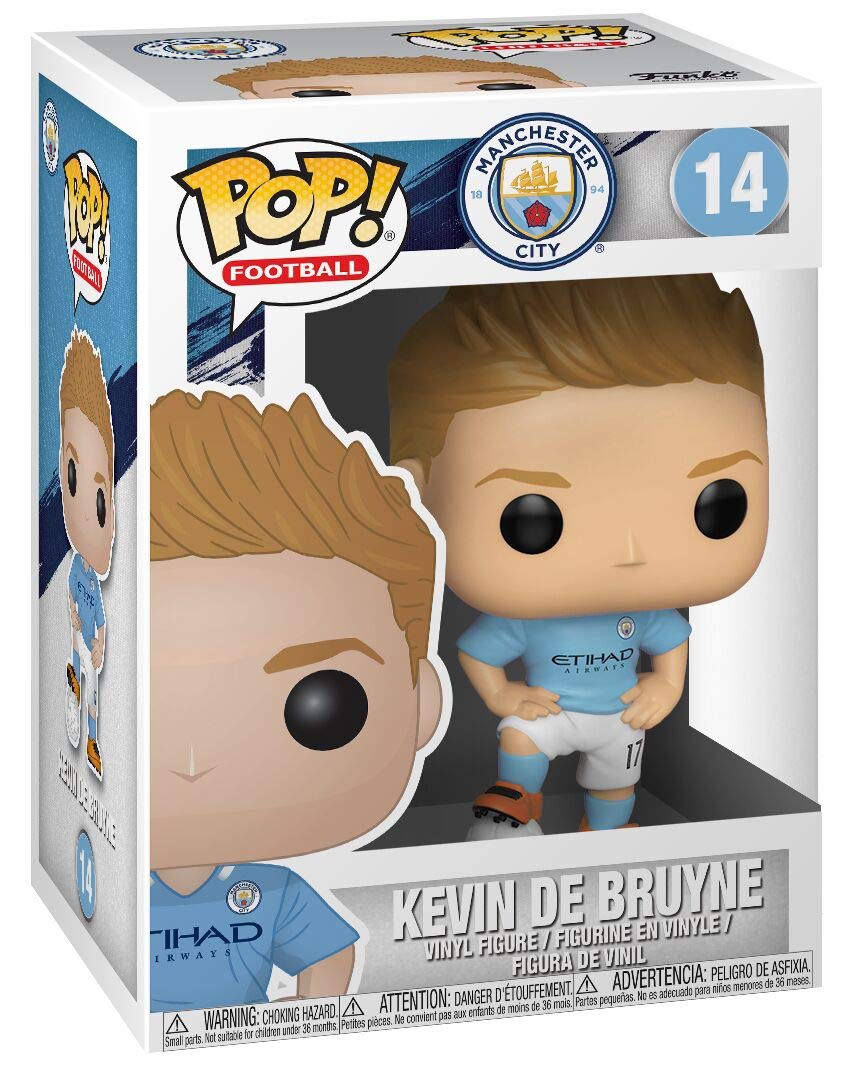 Funko Pop! EPL Manchester City - Kevin De Bruyne Vinyl Figur #14 (29214) 3