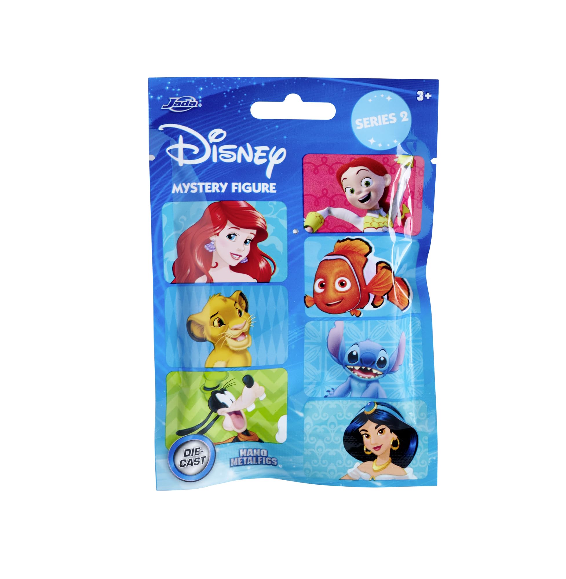 Jada Disney Ariel Nano Metal Figure - 1:65 Scale Die Cast | 4cm Tall