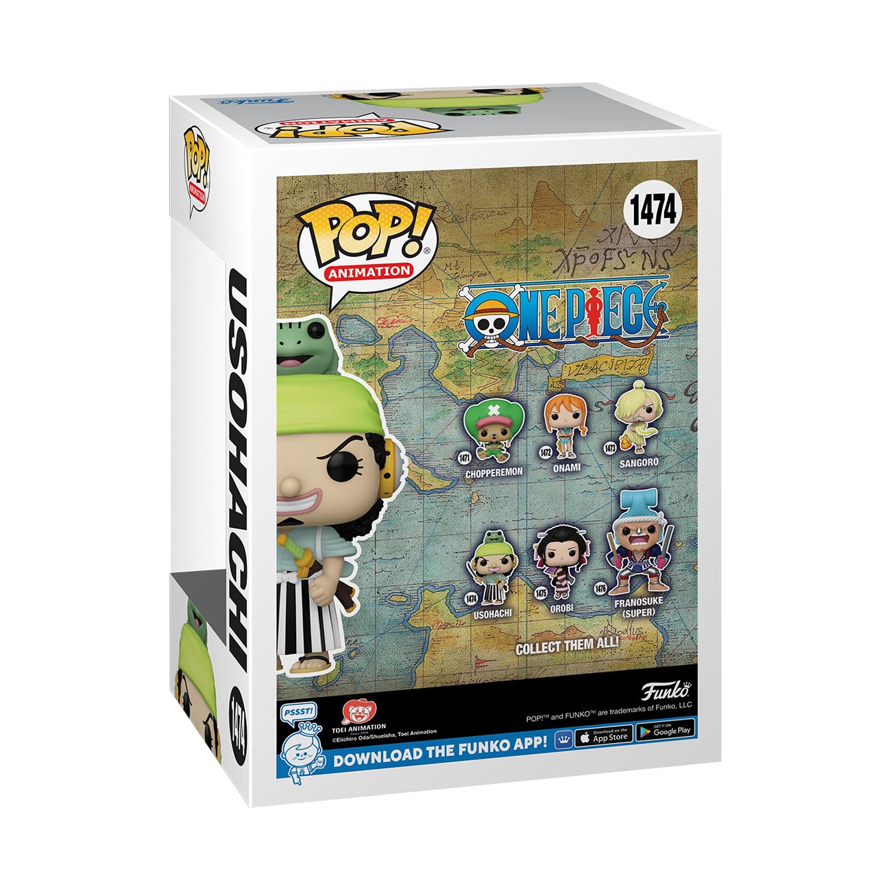 Funko Pop! Animation: One Piece - Usopp Usohachi (Wano) Vinyl Figure 11