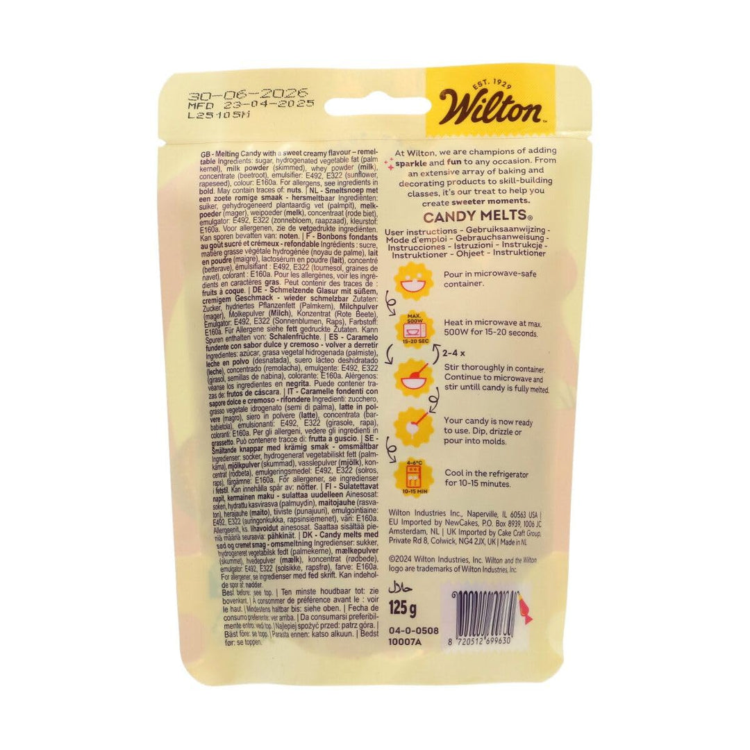 Wilton Candy Melts Red - Melting Candy with Sweet Creamy Flavour for Molding, Dipping & Drizzling