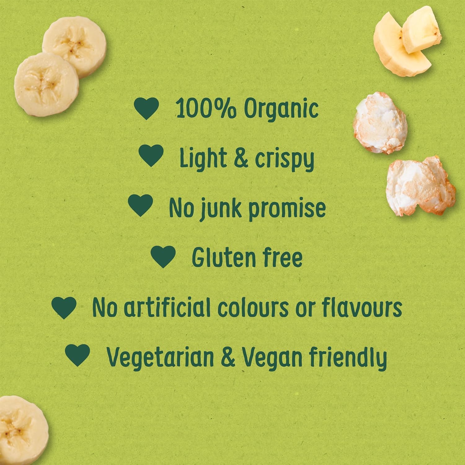 Organix Banana Puffcorn Bio-Fingerfood Kleinkind-Snack ab 12 Monaten 3