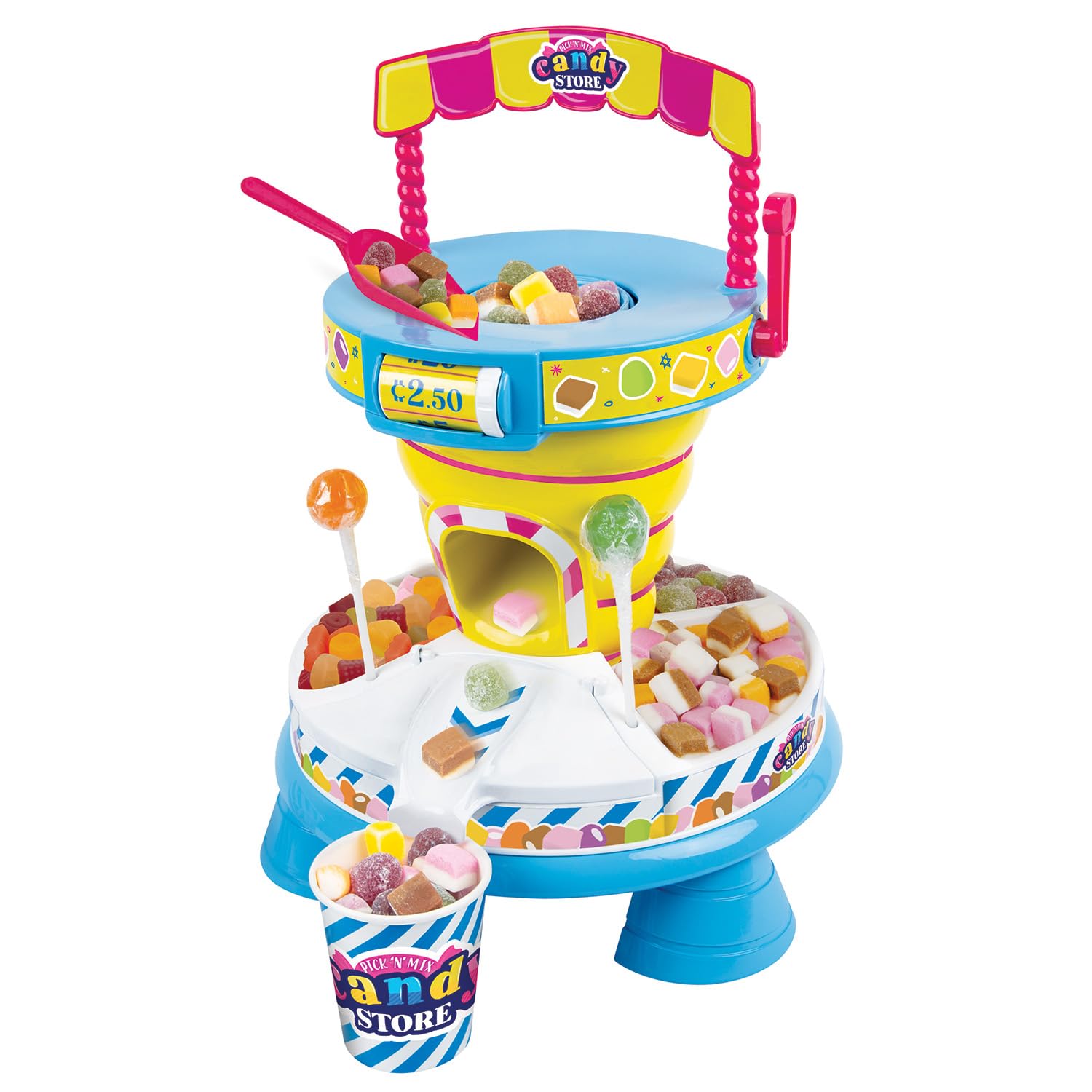 Casdon Pick & Mix Candy Store - Interactive Sweet Shop for Ages 3+ | Includes Play Money & Real Sweets 1