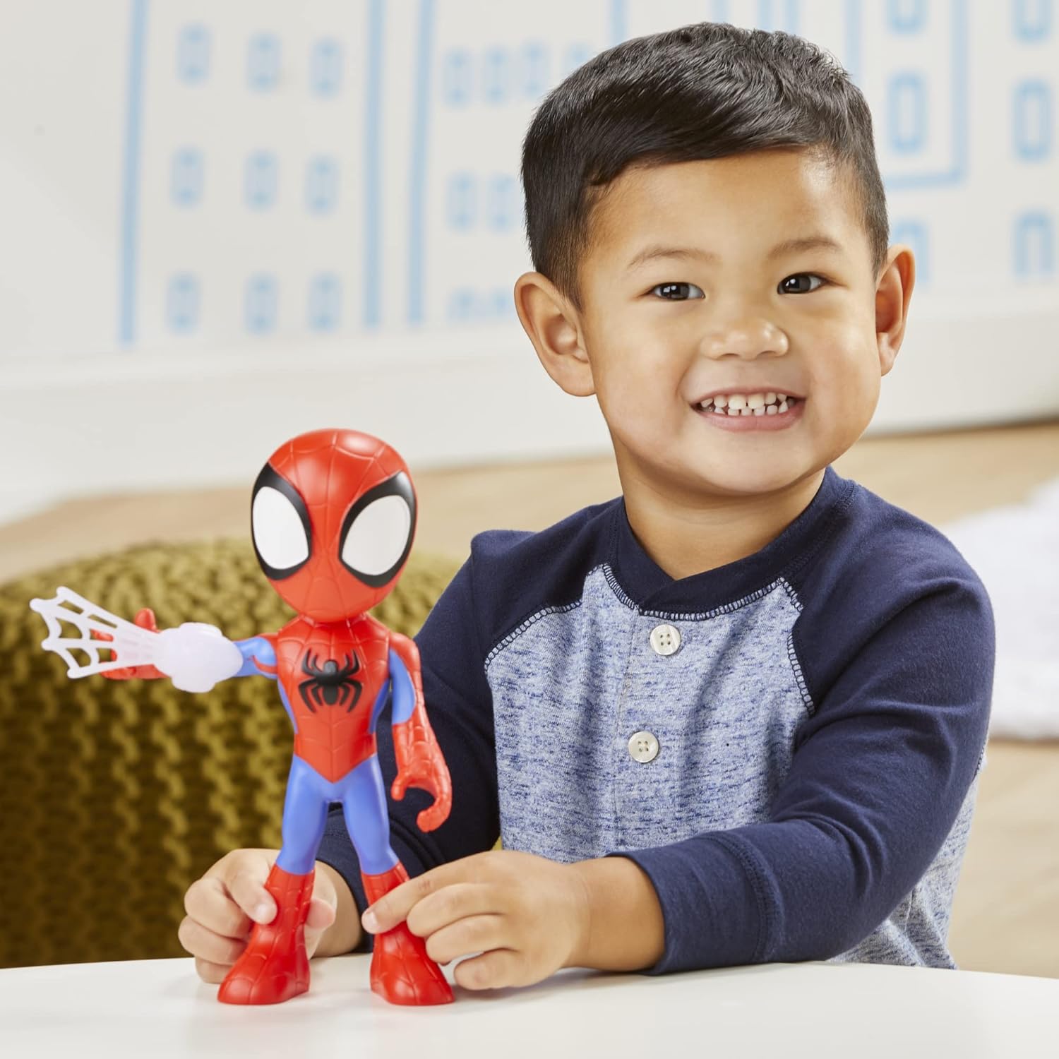 Marvel Spidey and His Amazing Friends Supersized Hero 22.5-cm Action Figures 3-Pack - Ages 3+ 4