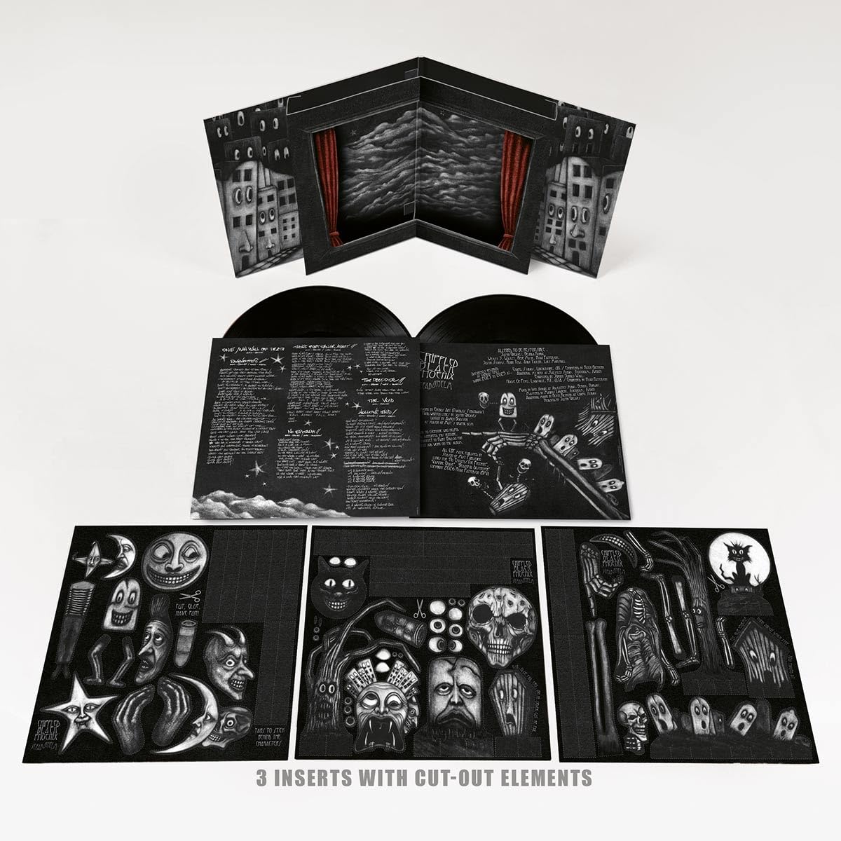 CRIPPLED BLACK PHOENIX - Sceaduhelm [Black 12" Double Vinyl] 2