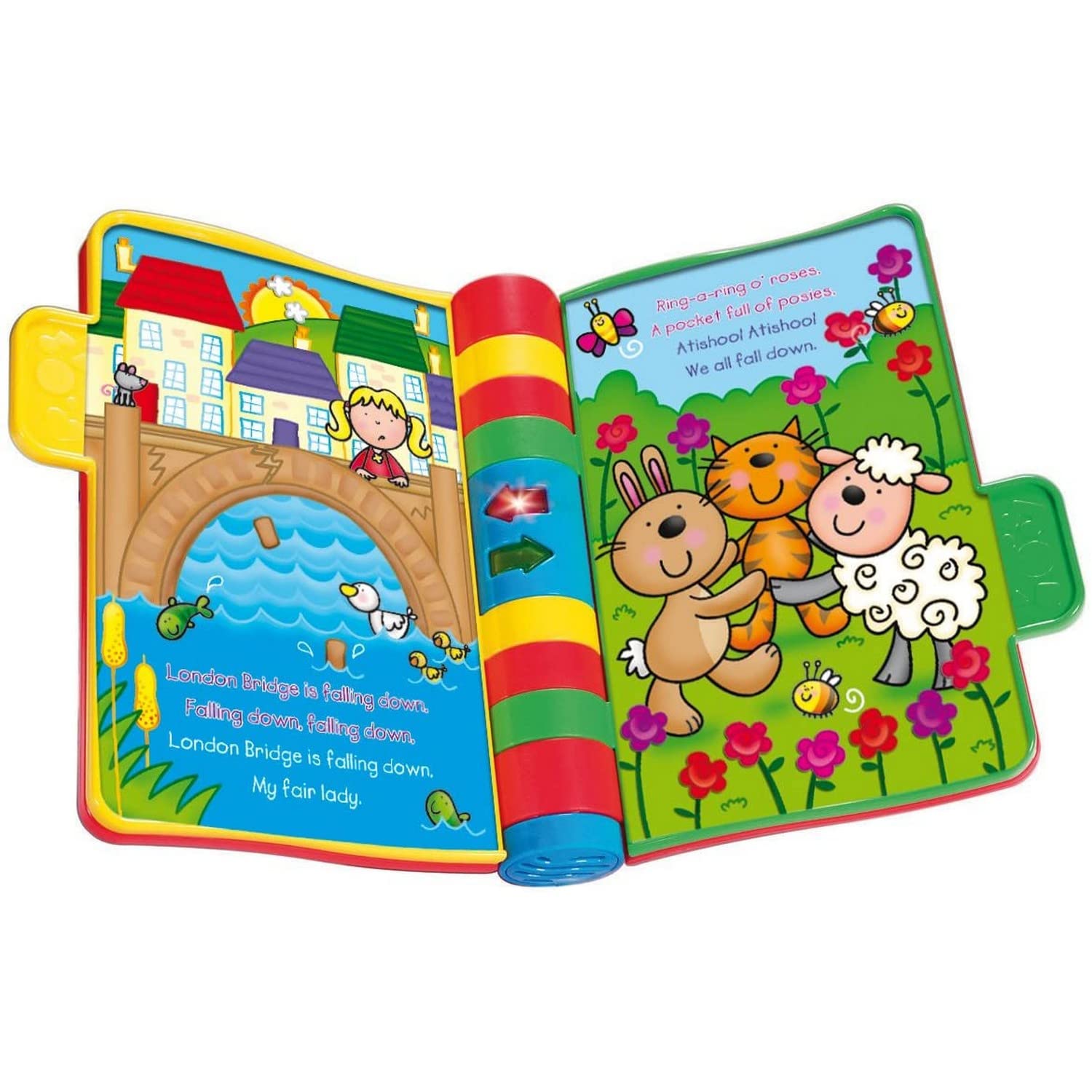 VTech Baby-Kinderreimbuch – Interaktives musikalisches Leuchtbuch für Babys ab 6 Monaten