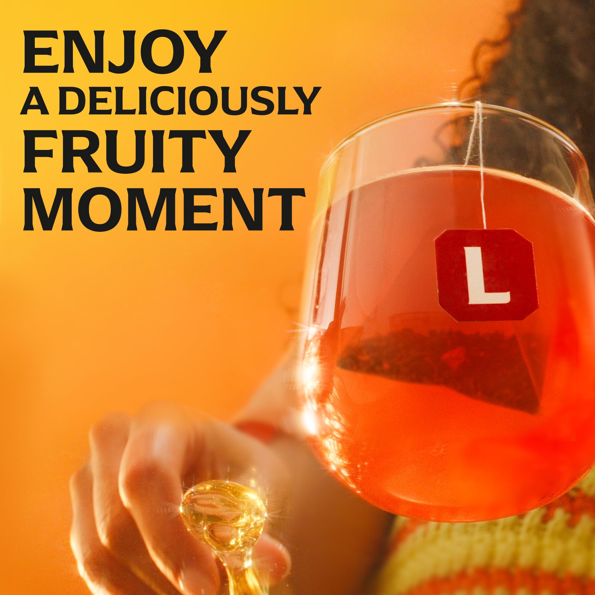 Lipton - Berry Bliss Fruit Infusion Herbal Tea Bags 2