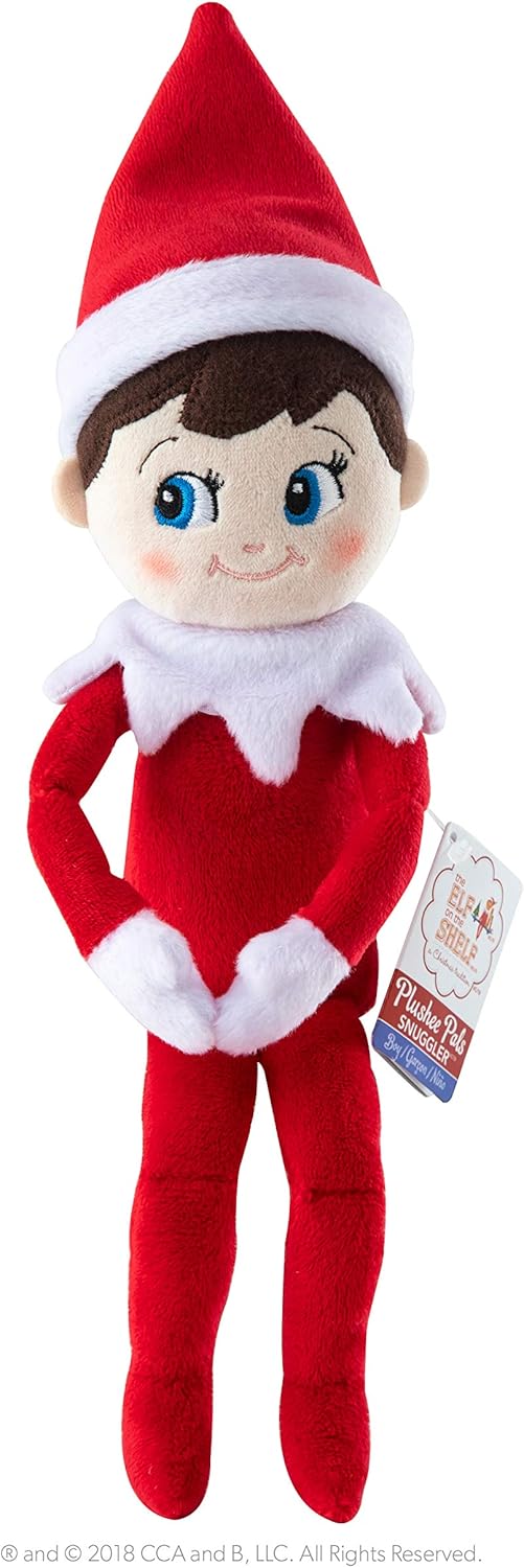 Elf on the Shelf Plushee Pal Snuggler - 12" Cuddly Plush Boy Elf