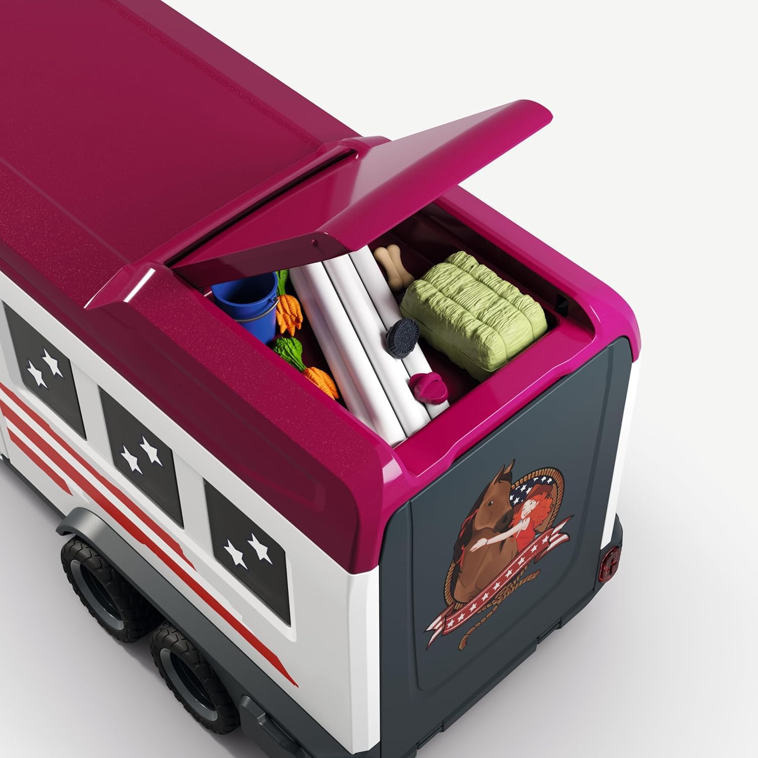 SCHLEICH Horse Club Lakeside Truck and Trailer Playset | 119 Pieces | Ages 5-12 8