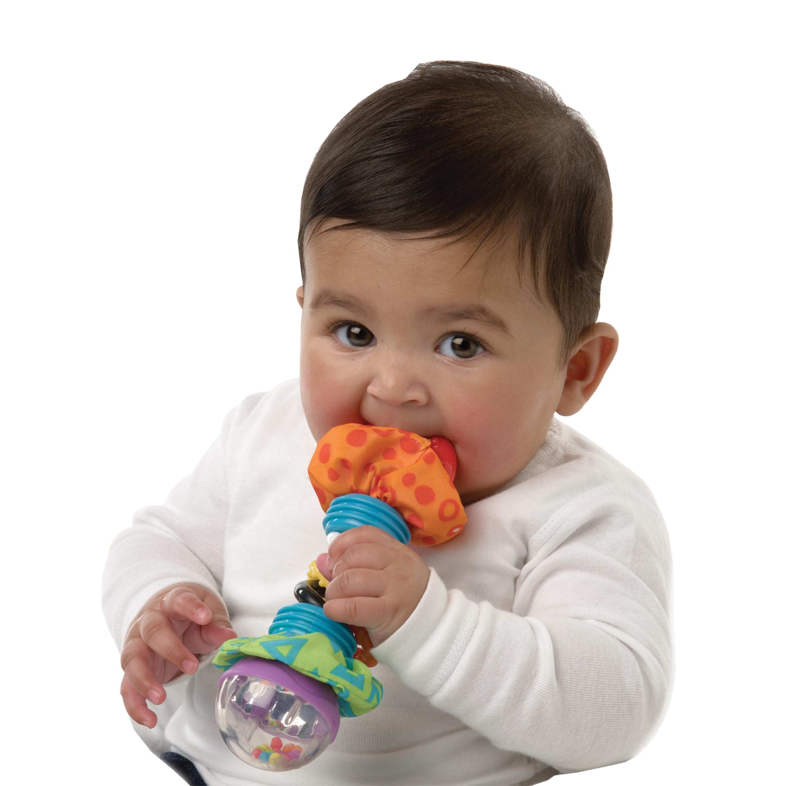 Playgro Super Shaker Rattle - Sensory Development Toy for Infants 3+ Months | Multicoloured 2