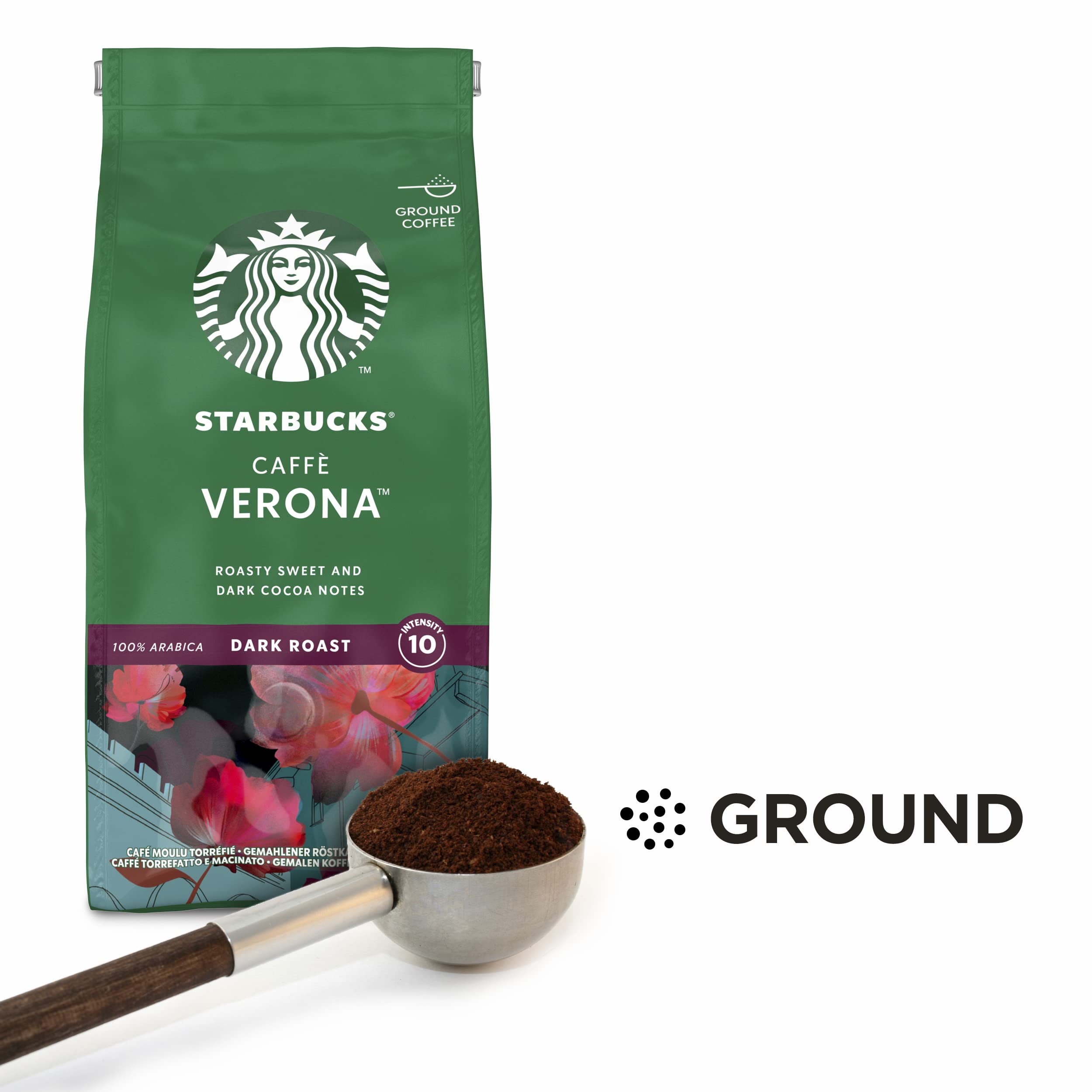 STARBUCKS - Caffè Verona Dark Roast gemahlener Kaffee 200 g (6er-Pack) 4