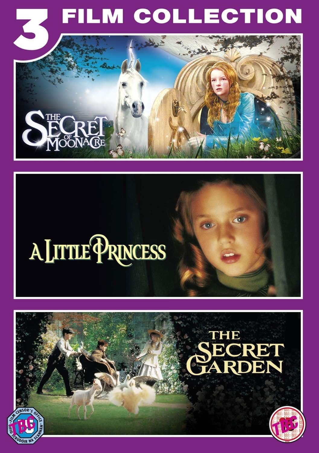A Little Princess/ The Secret Garden/The Secret of Moonacre [3 Films] [1995] [2012]