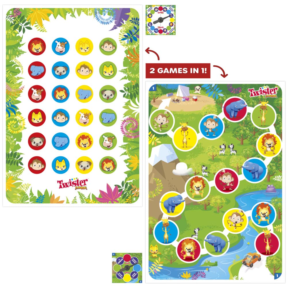 Hasbro Gaming Twister Junior Classic Party Game for Kids 3+