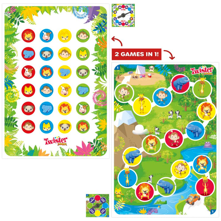Hasbro Gaming Twister Junior Classic Party Game for Kids 3+