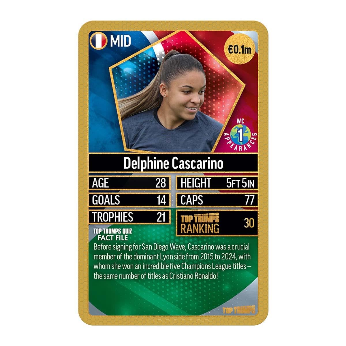 Top Trumps World Football Stars Top 200 Card Game - Chrome Gold Pack | Unisex Children 4