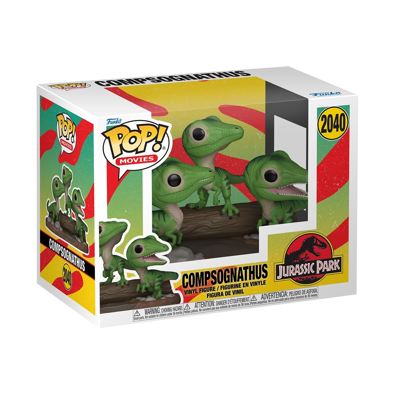 Funko POP! Premium Jurassic Park Compy Collectable Vinyl Figure | 3.75 Inches | Model 90390 1