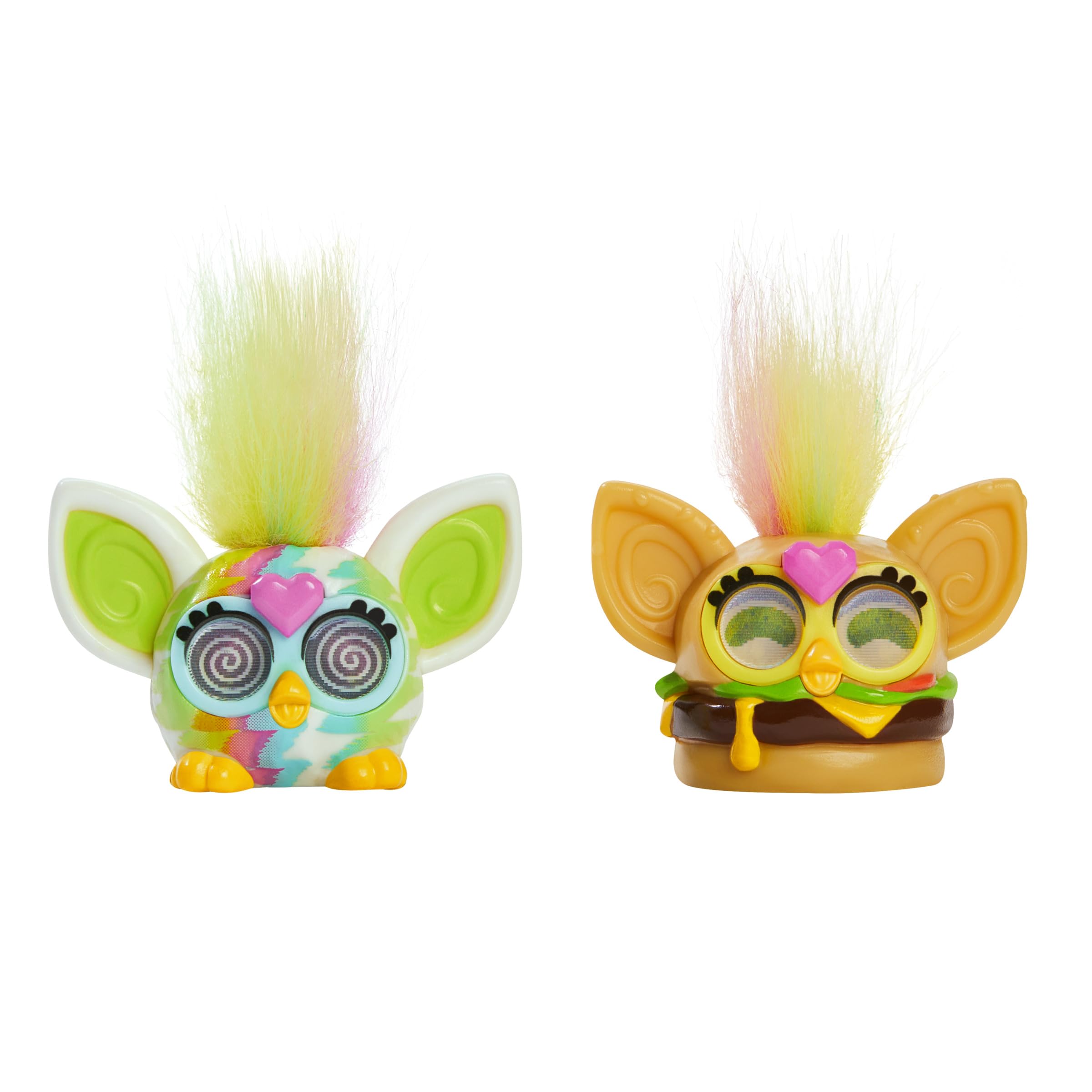 Furby Furby Minis 2 Pack Surprise Toy Figures, 2.5-cm Collectible Miniature Figures 6